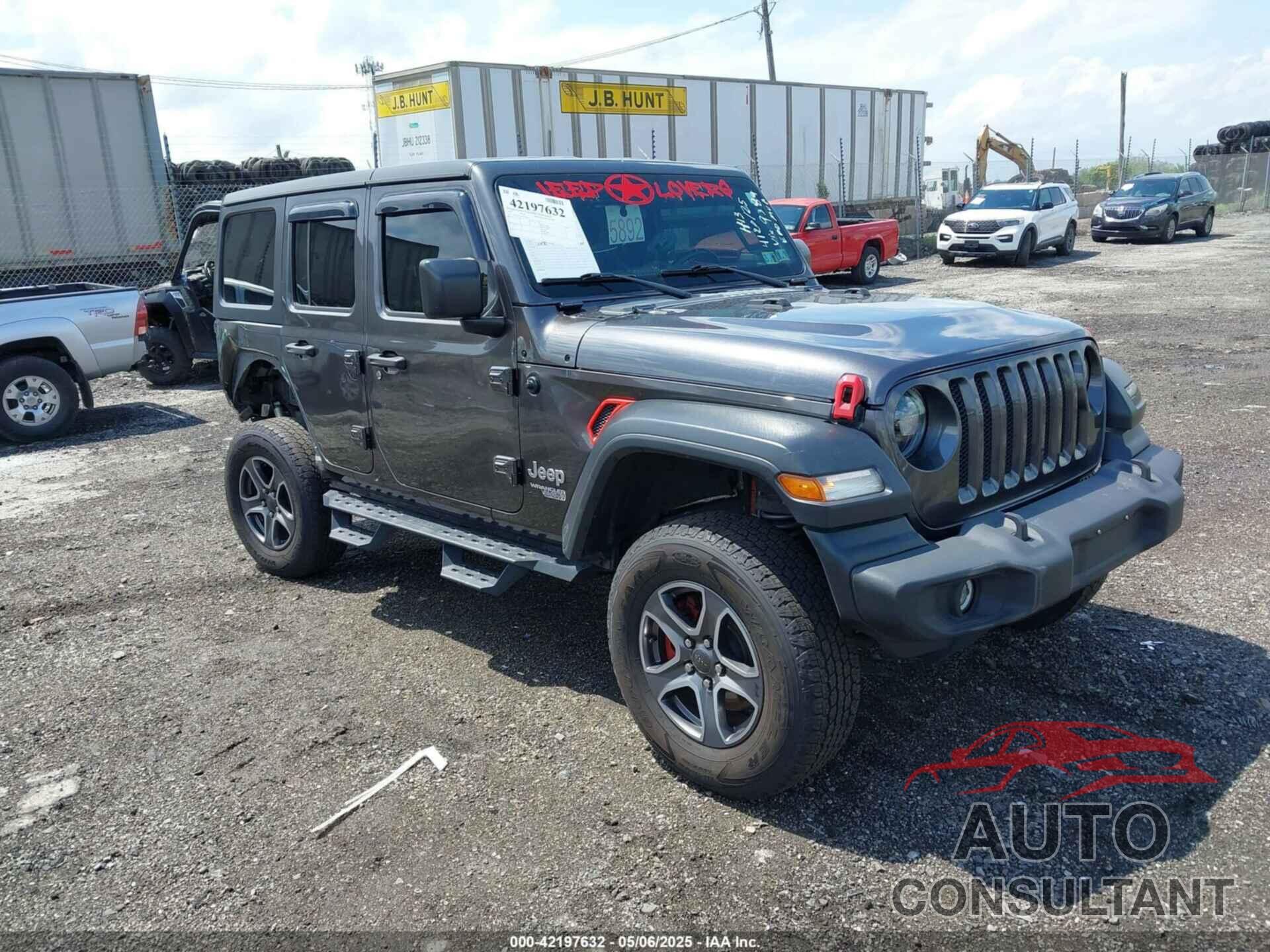 JEEP WRANGLER UNLIMITED 2019 - 1C4HJXDG3KW569389