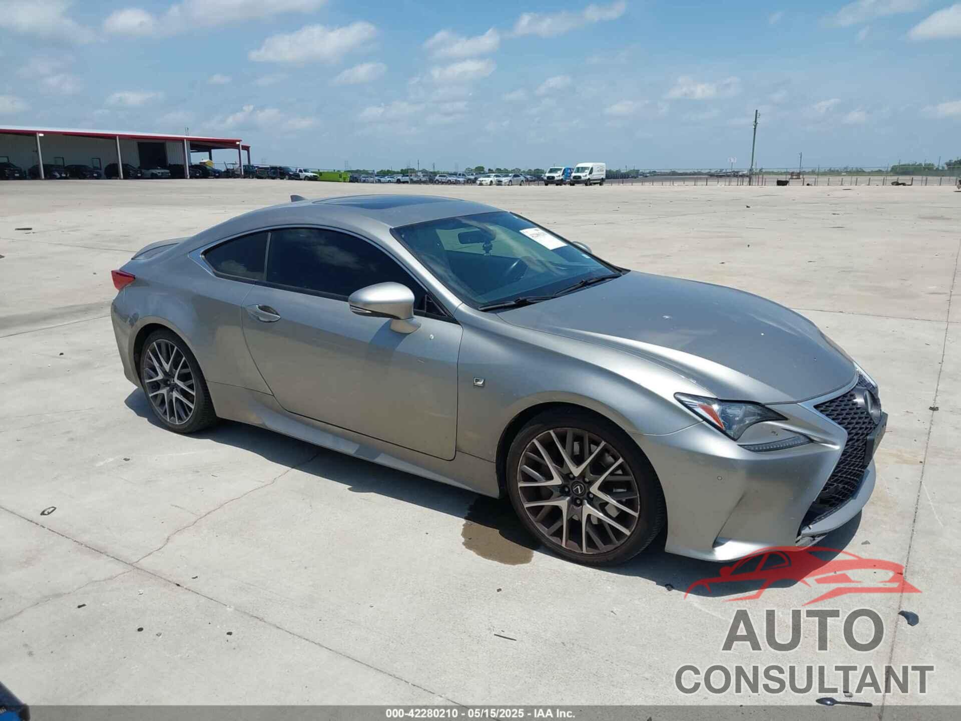 LEXUS RC 200T 2016 - JTHHA5BC6G5003632