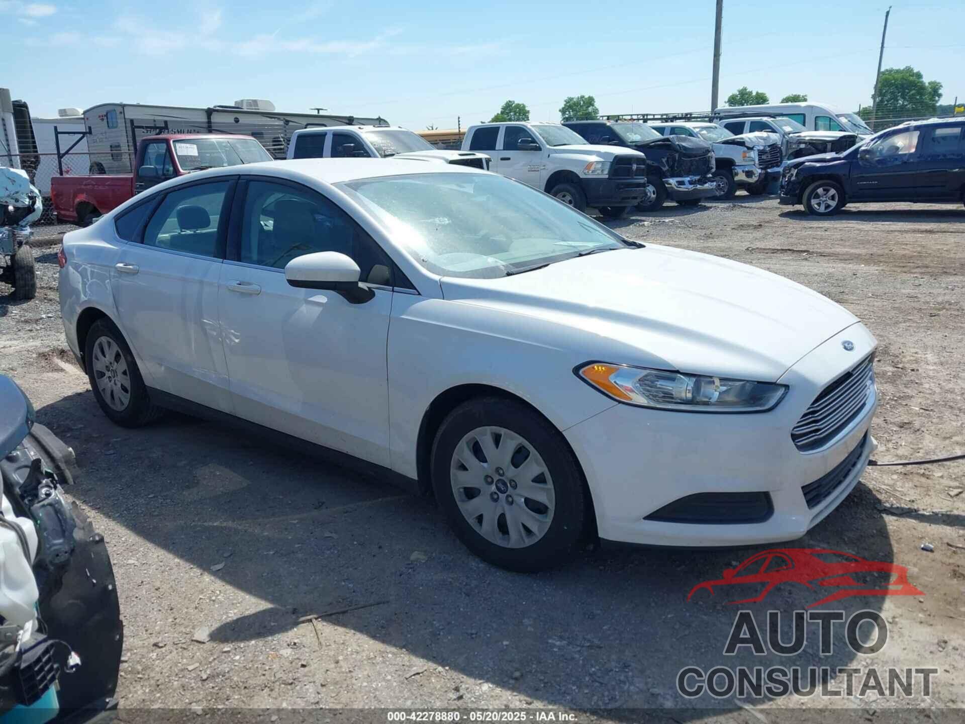 FORD FUSION 2014 - 1FA6P0G74E5362678