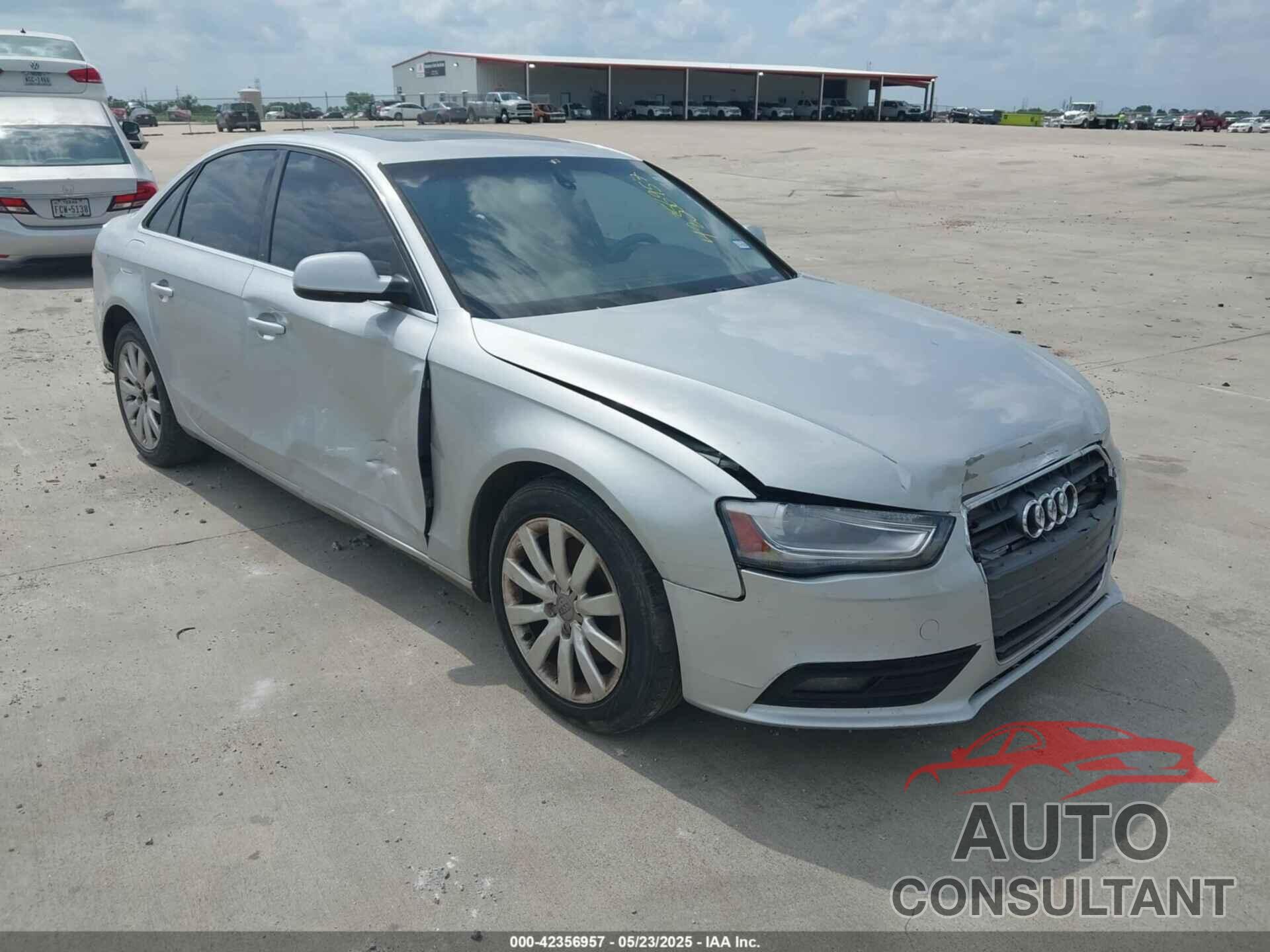 AUDI A4 2013 - WAUBFAFL5DA161097
