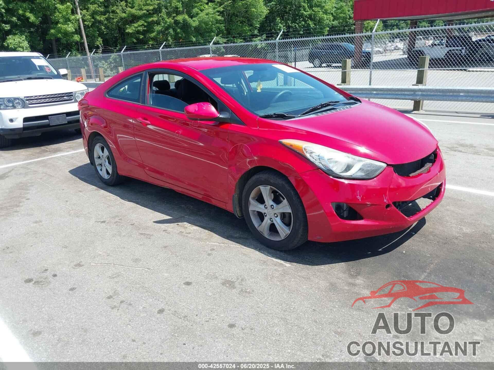 HYUNDAI ELANTRA 2013 - KMHDH6AEXDU020077