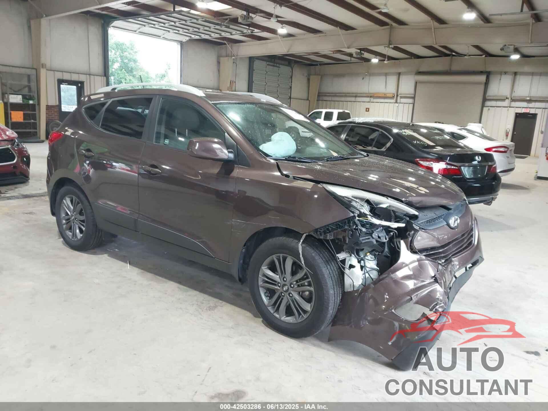 HYUNDAI TUCSON 2014 - KM8JU3AG8EU925286