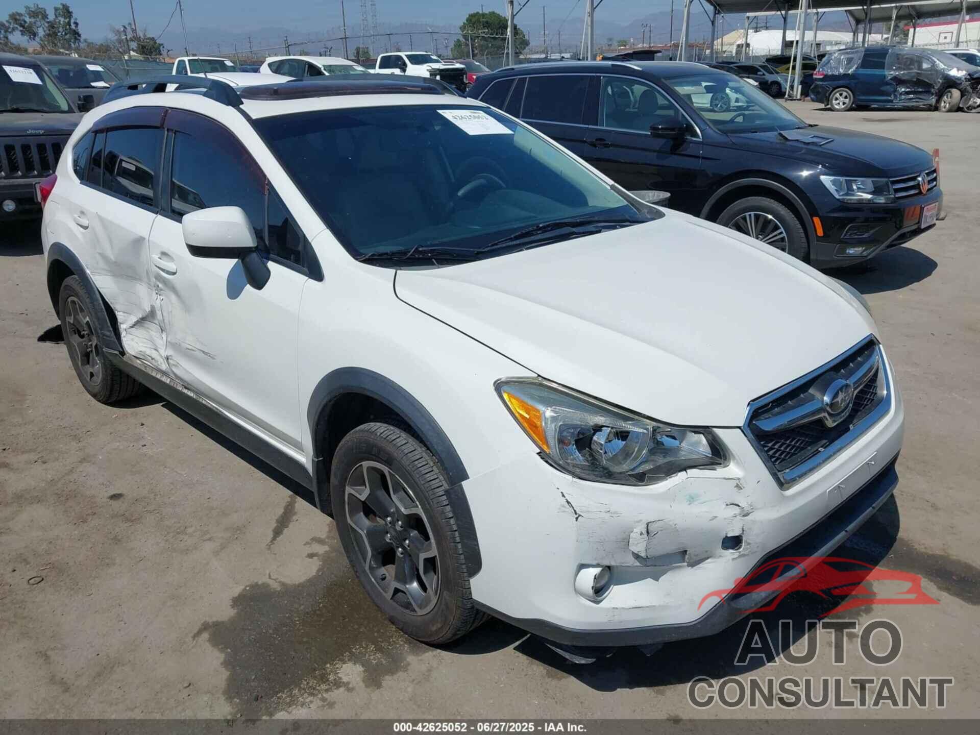 SUBARU XV CROSSTREK 2014 - JF2GPAKC5E8206688