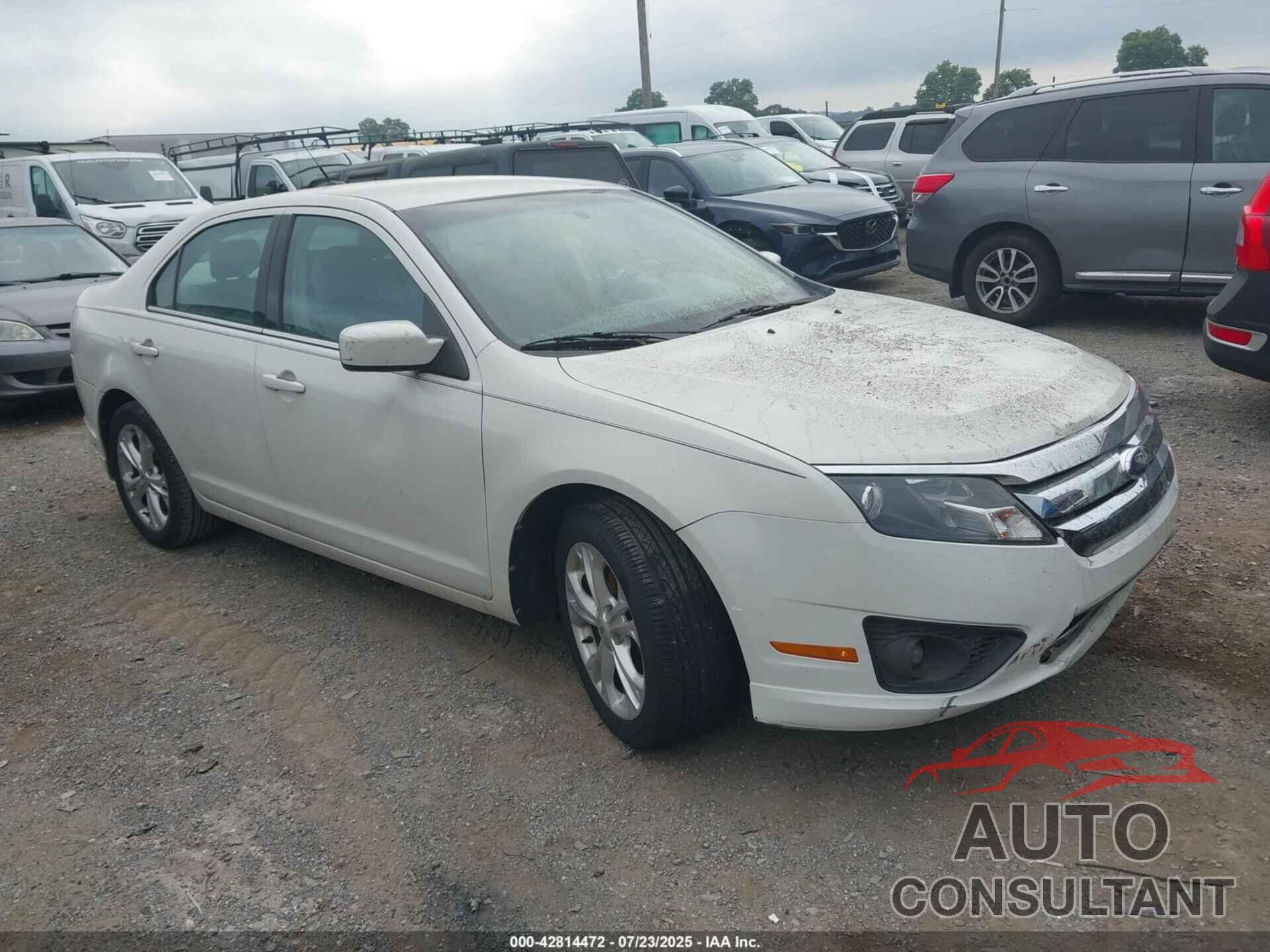 FORD FUSION 2012 - 3FAHP0HAXCR209381