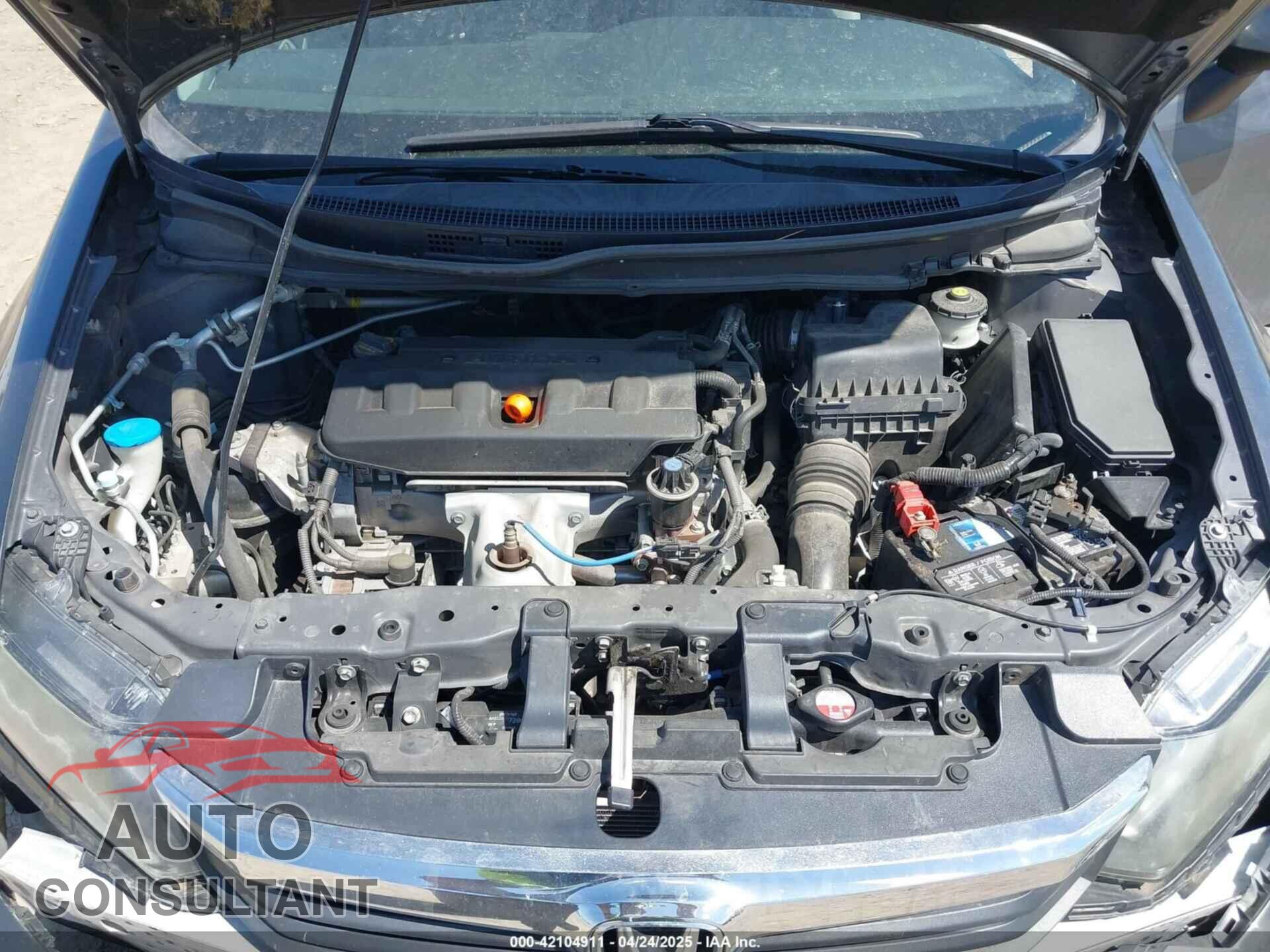 HONDA CIVIC 2012 - 2HGFB2F53CH581661