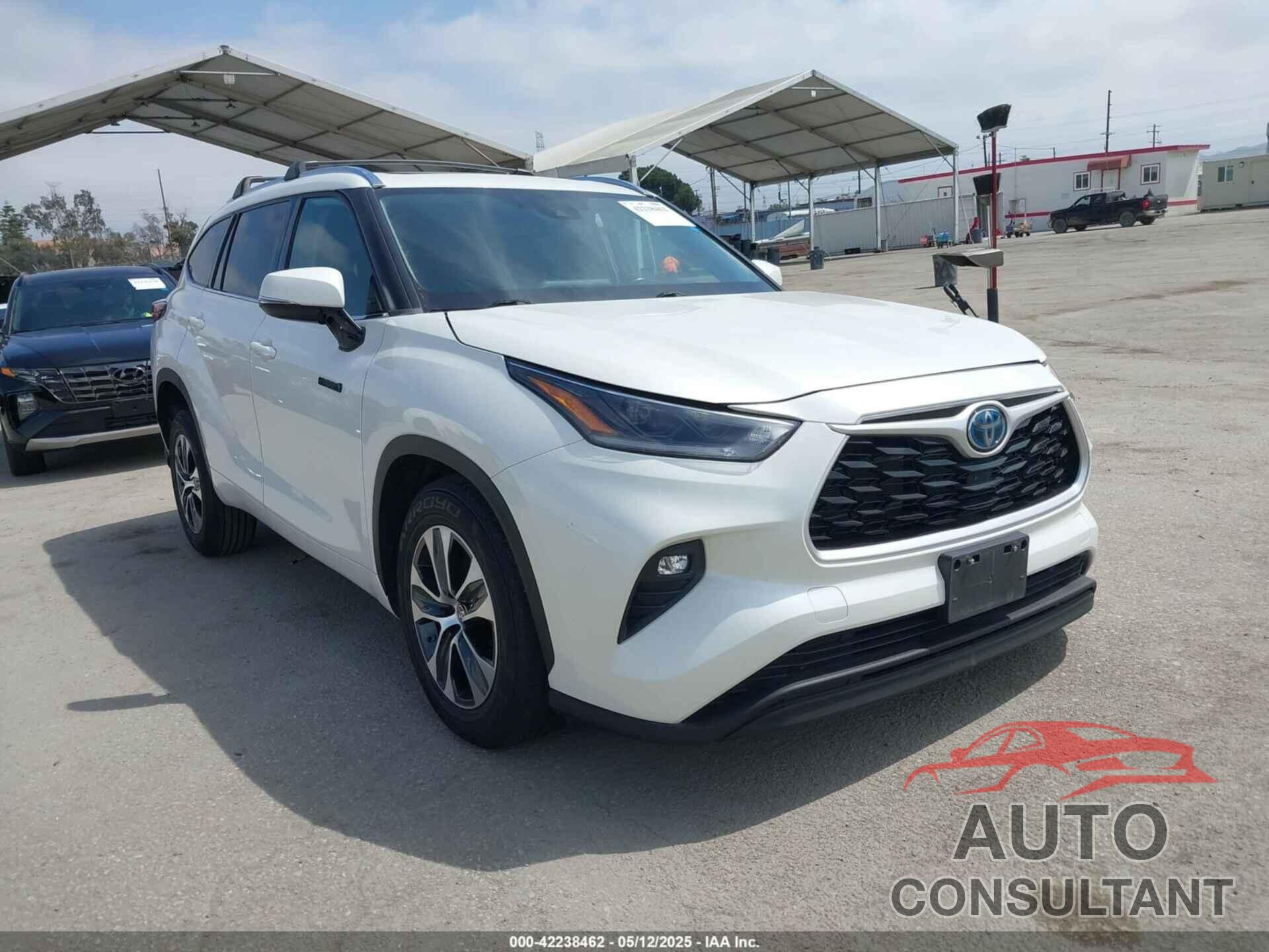 TOYOTA HIGHLANDER 2021 - 5TDHARAH4MS507897