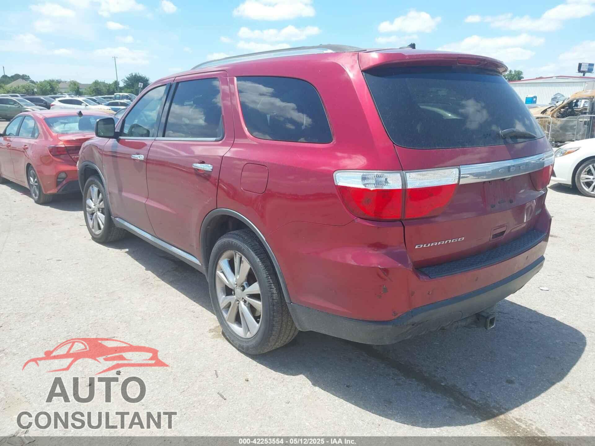 DODGE DURANGO 2013 - 1C4RDHDG6DC598097