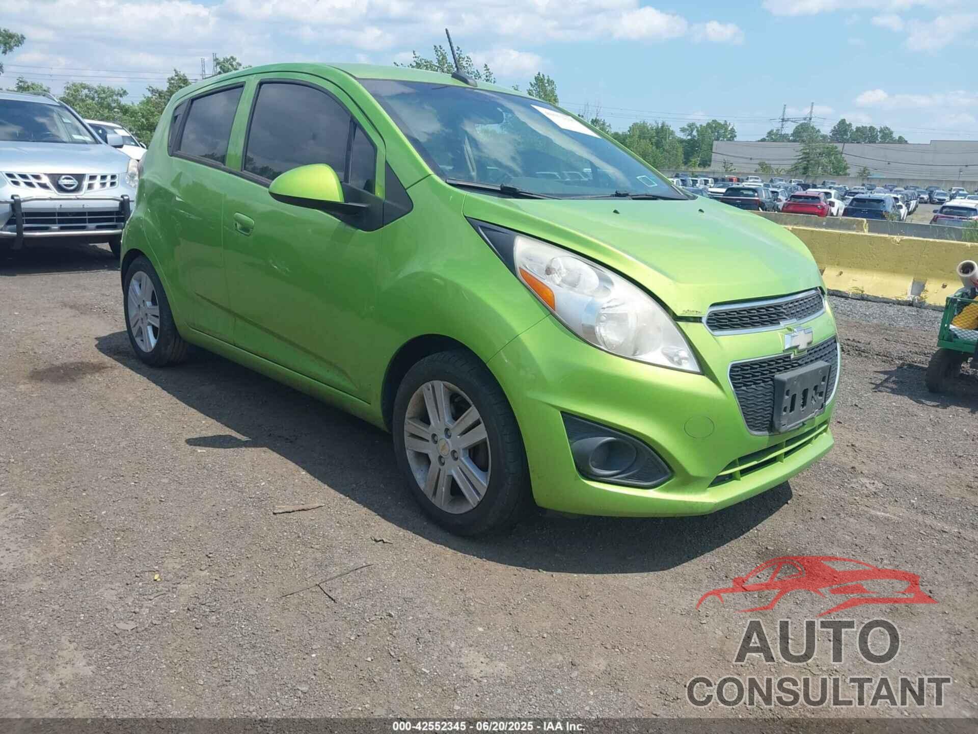 CHEVROLET SPARK 2014 - KL8CD6S95EC489963