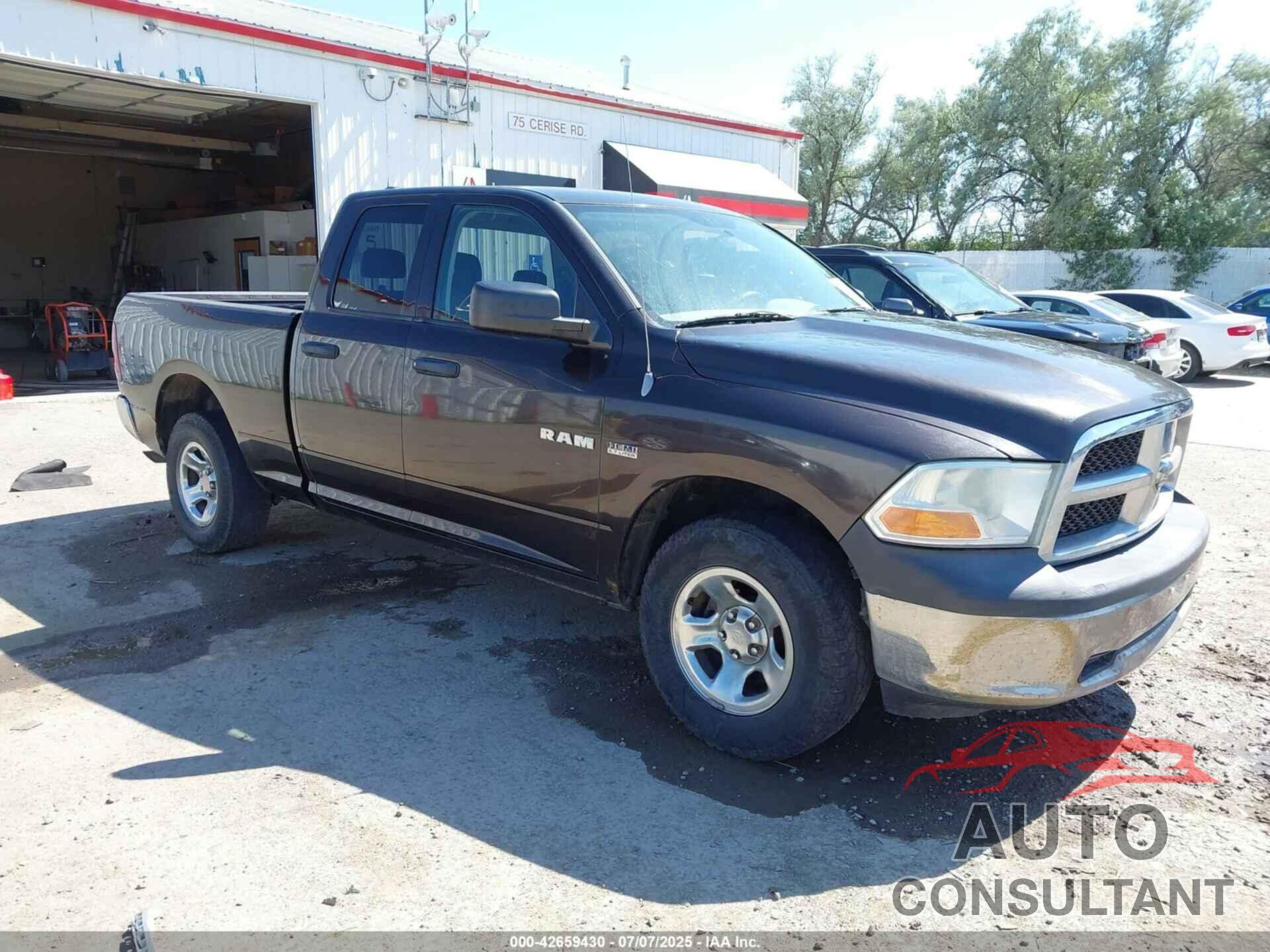 DODGE RAM 1500 2010 - 1D7RV1GT4AS257379