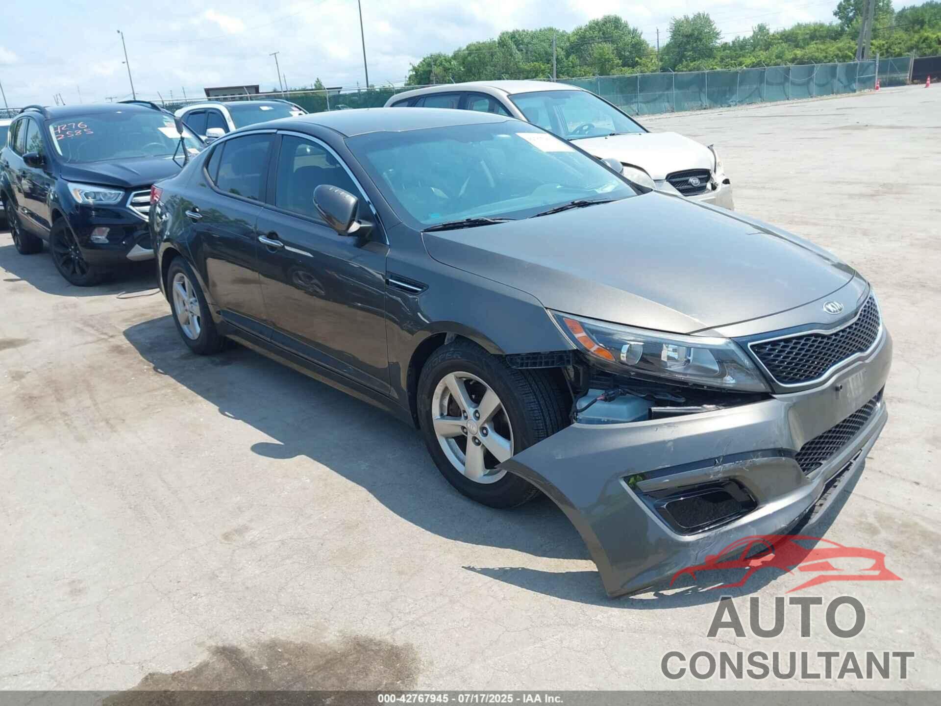 KIA OPTIMA 2014 - 5XXGM4A74EG342062