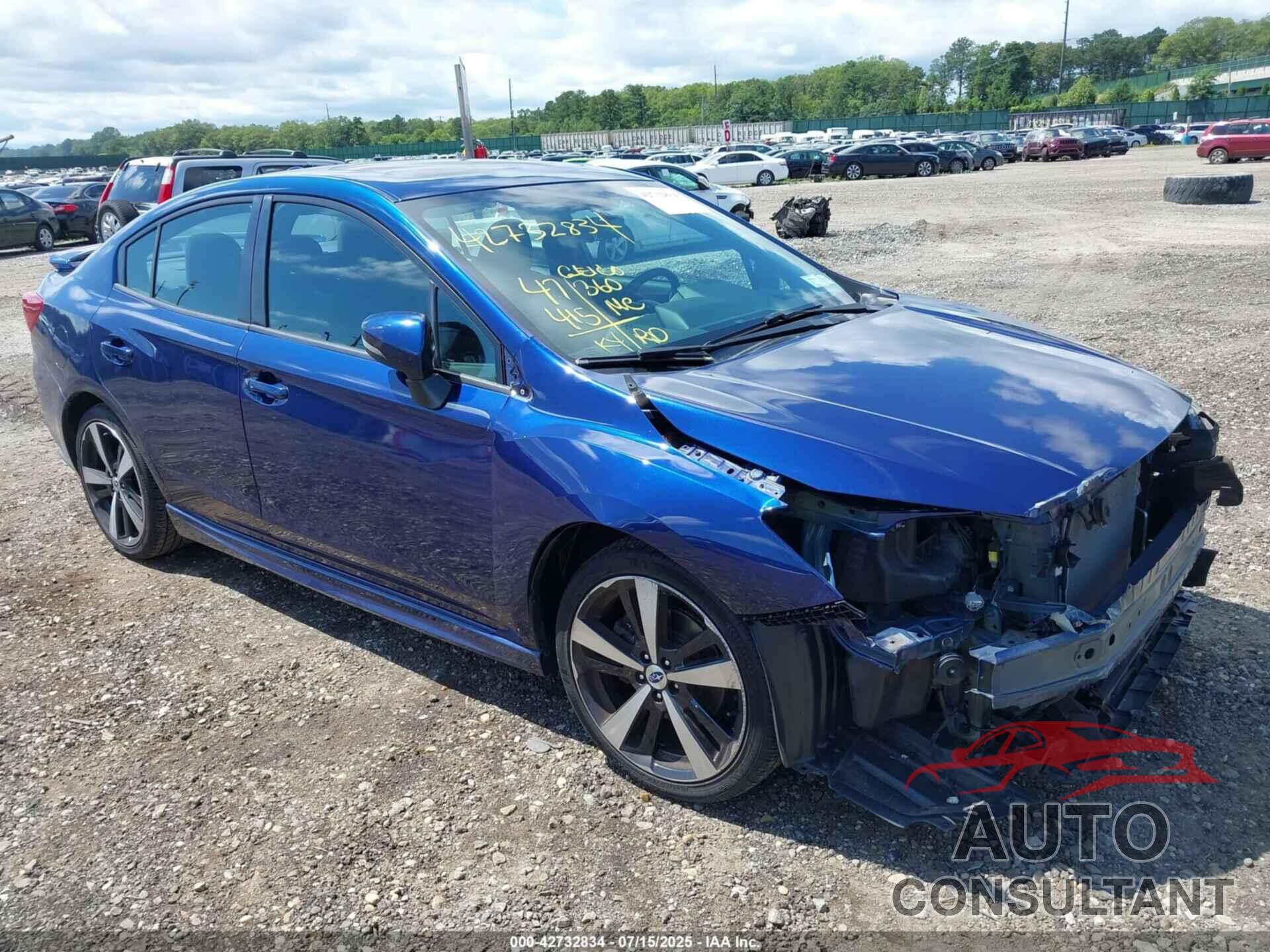 SUBARU IMPREZA 2017 - 4S3GKAM69H3608798
