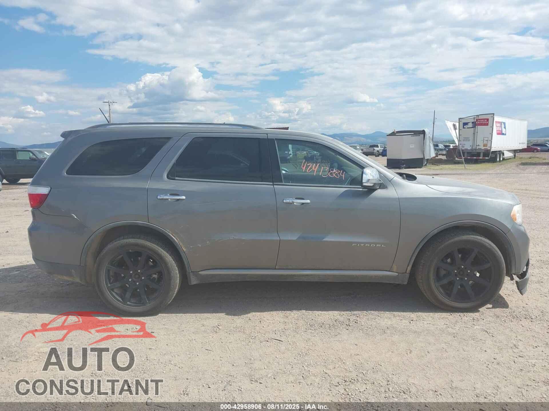 DODGE DURANGO 2011 - 1D4SE5GT4BC604548