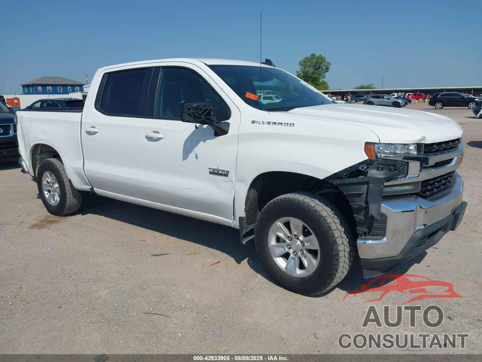 CHEVROLET SILVERADO 1500 2020 - 3GCPWCED9LG439840