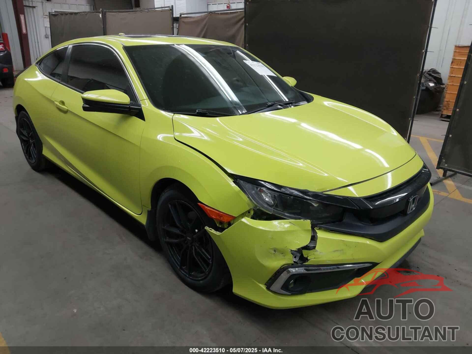 HONDA CIVIC 2019 - 2HGFC3B38KH352334