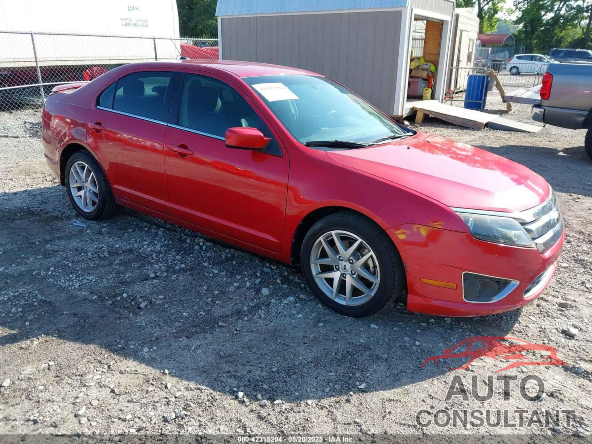 FORD FUSION 2012 - 3FAHP0JA8CR408181