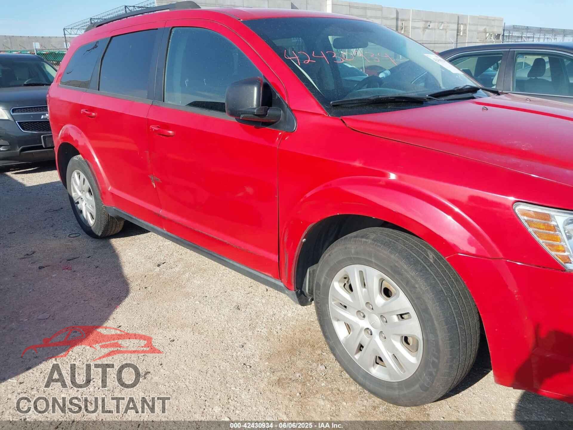 DODGE JOURNEY 2017 - 3C4PDCAB2HT599406