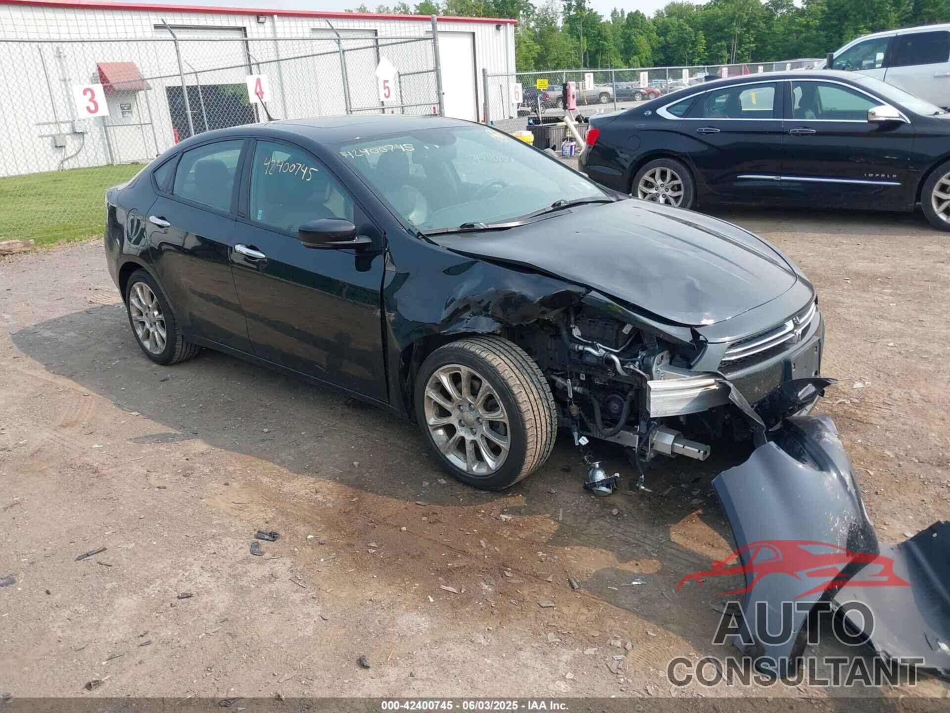 DODGE DART 2015 - 1C3CDFCB8FD123133