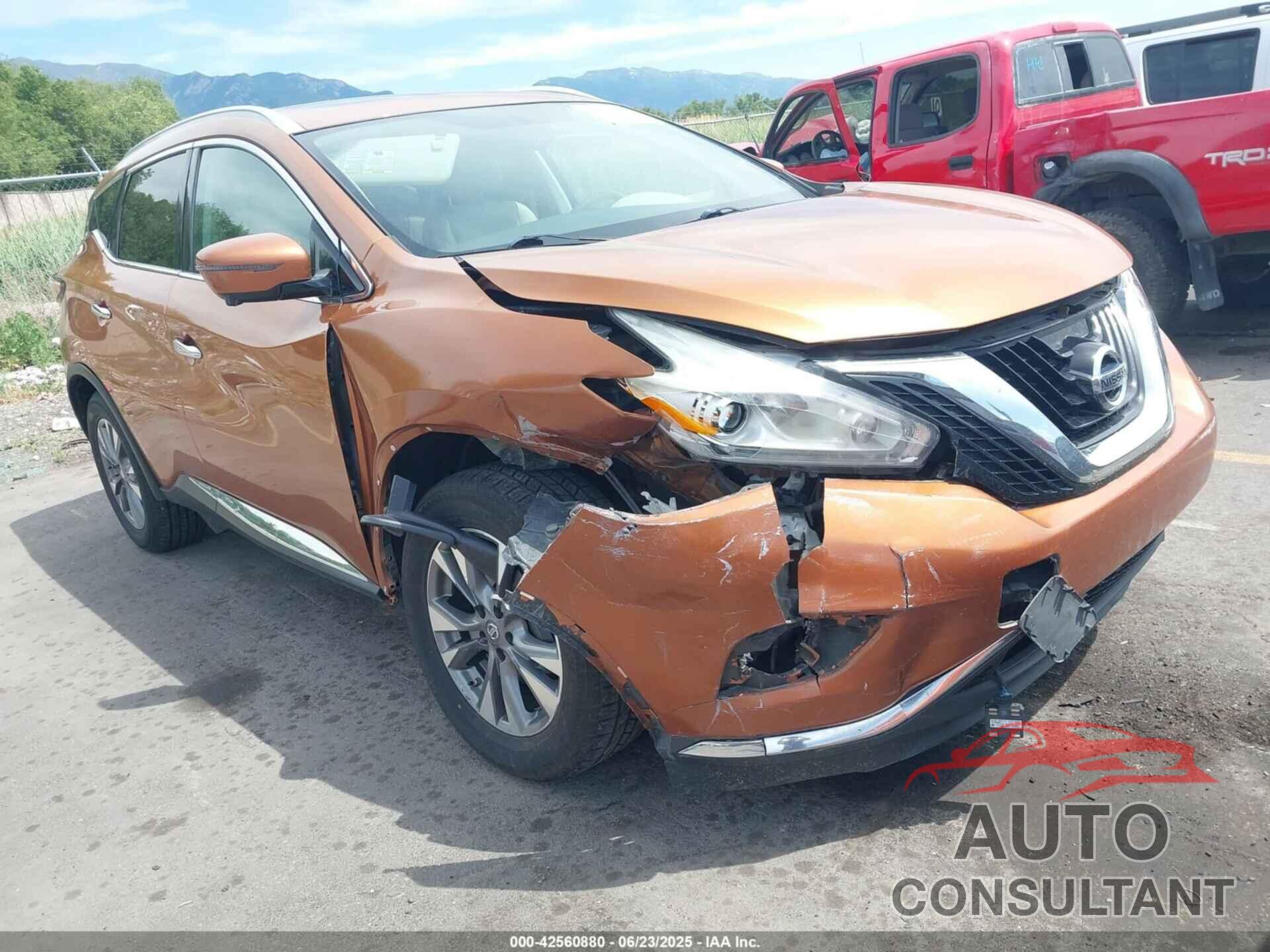 NISSAN MURANO 2017 - 5N1AZ2MG6HN104614