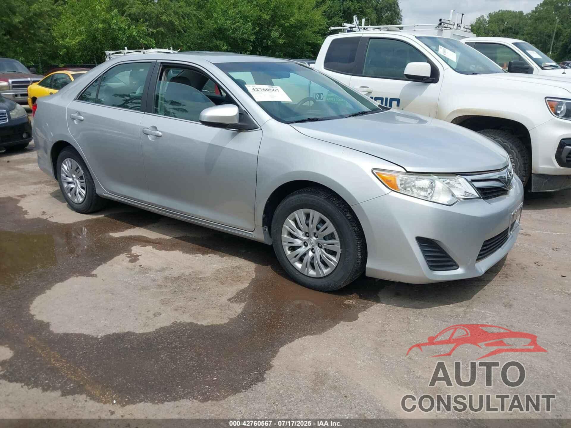 TOYOTA CAMRY 2012 - 4T1BF1FK2CU006865