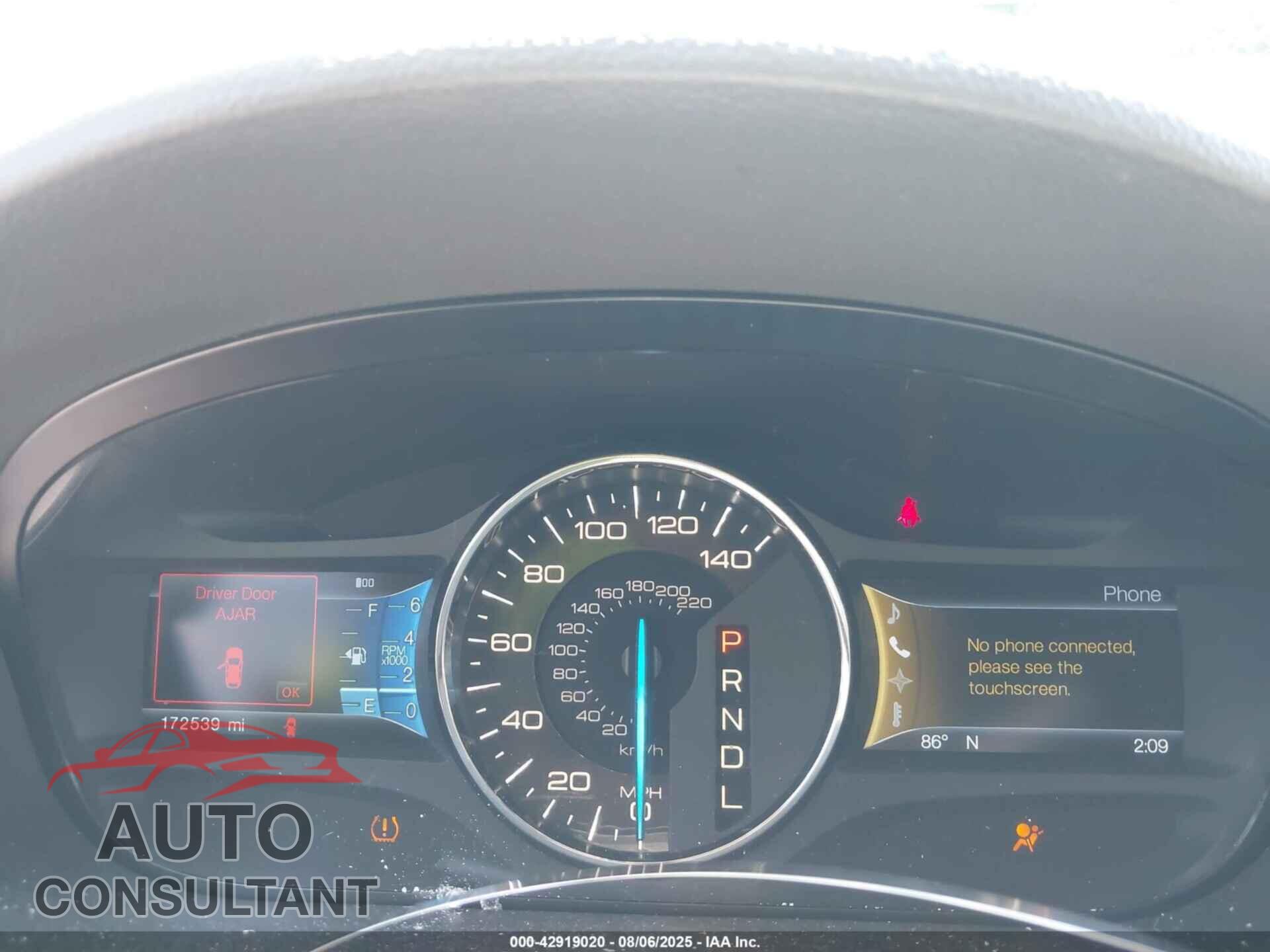 FORD EDGE 2012 - 2FMDK3J91CBA79428