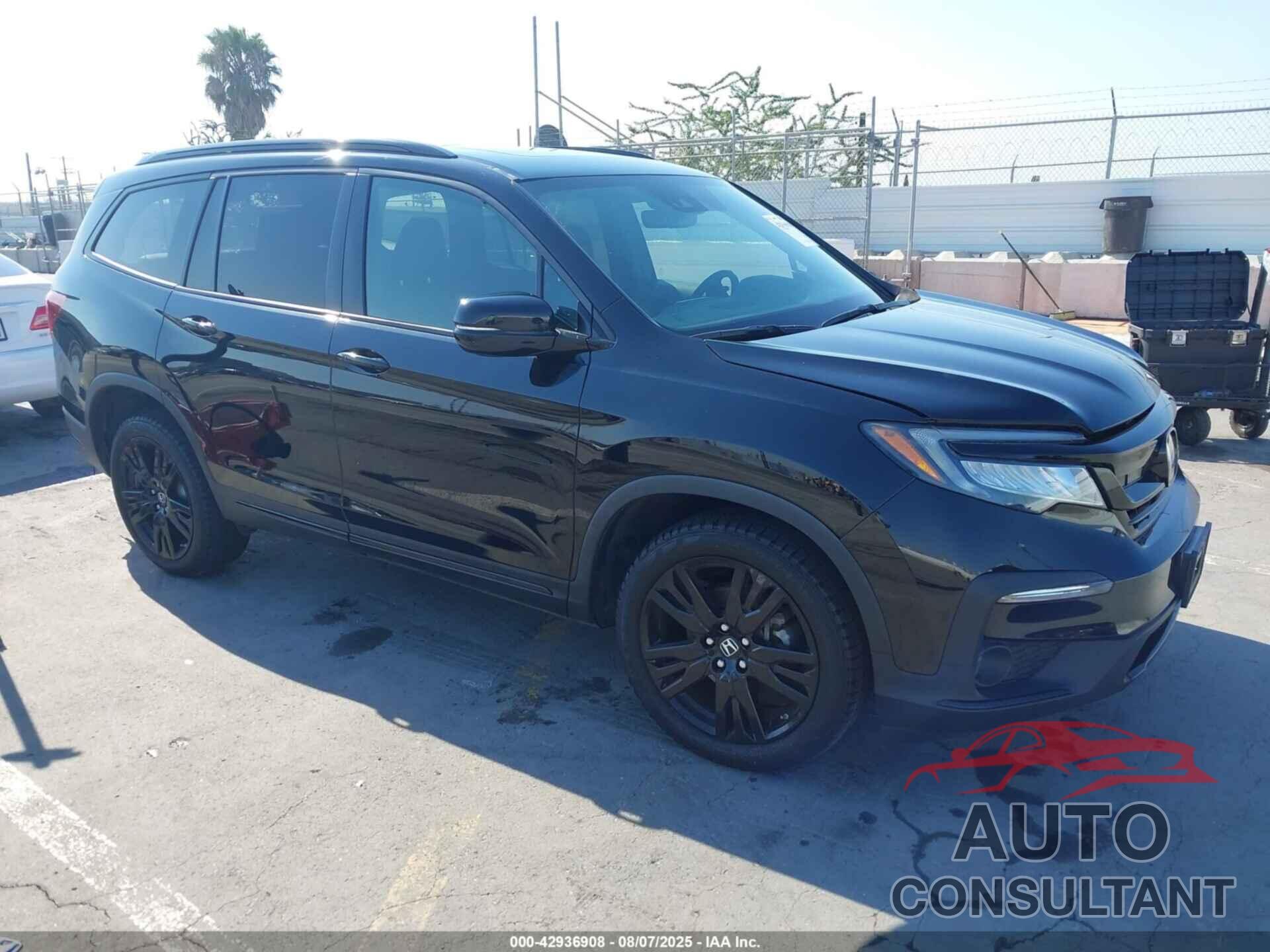 HONDA PILOT 2020 - 5FNYF6H70LB061649