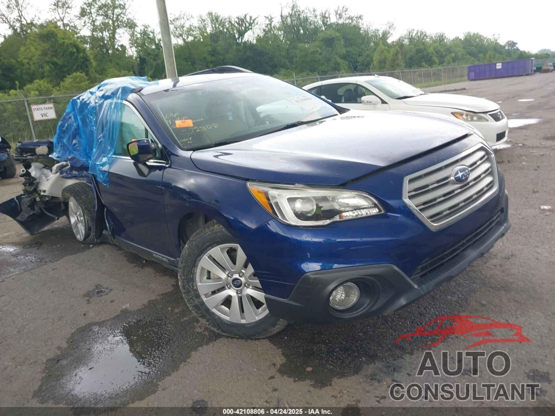 SUBARU OUTBACK 2017 - 4S4BSAHC9H3222808