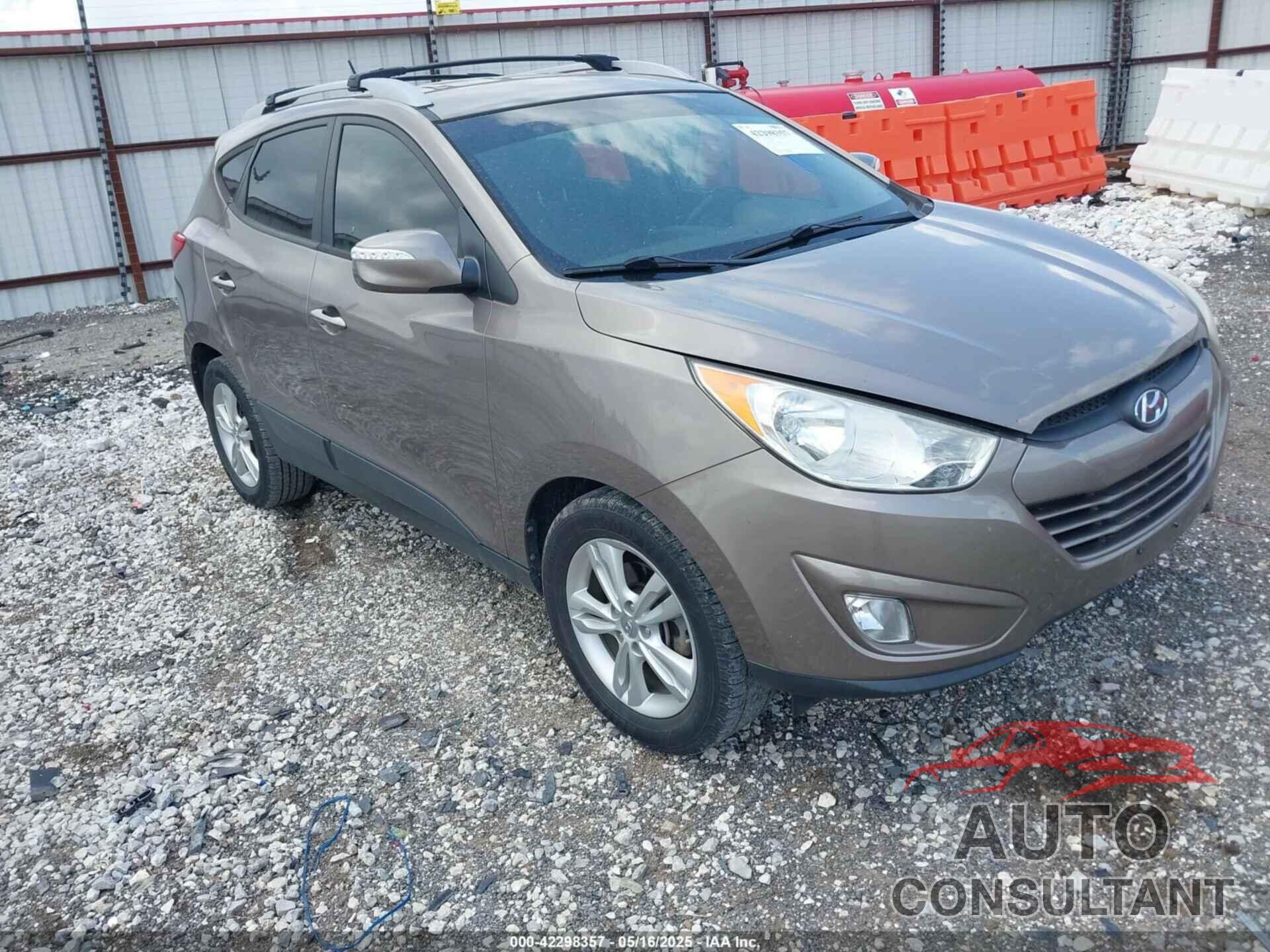 HYUNDAI TUCSON 2013 - KM8JU3AC5DU725395