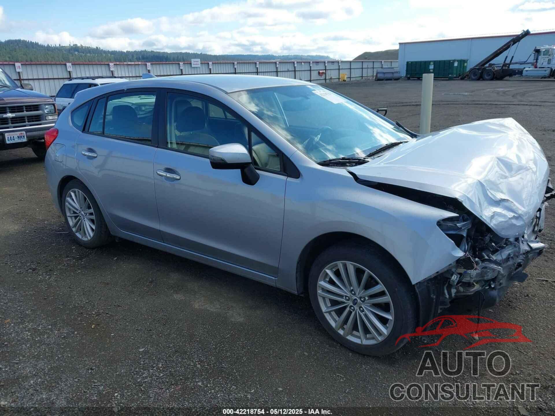SUBARU IMPREZA 2016 - JF1GPAK61G8311584