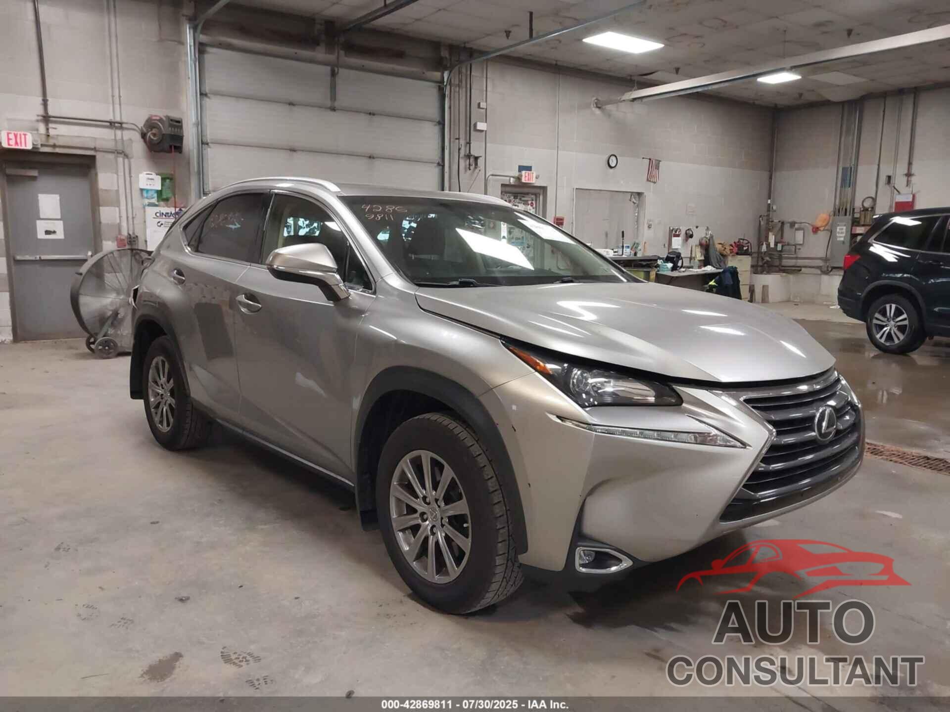 LEXUS NX 200T 2017 - JTJBARBZ7H2145068