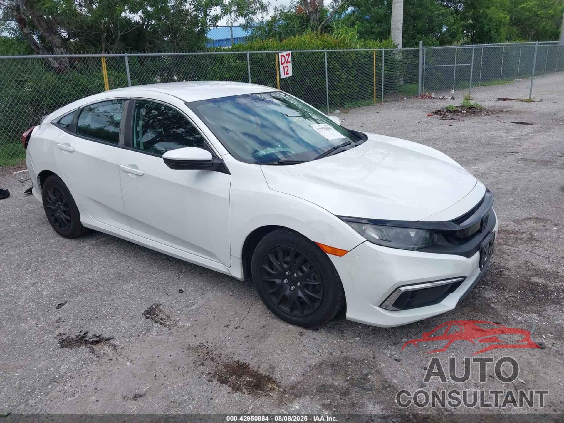HONDA CIVIC 2020 - 2HGFC2F66LH547591