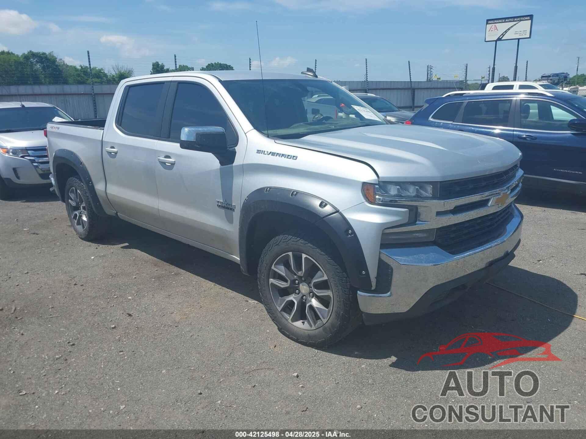 CHEVROLET SILVERADO 1500 2020 - 3GCUYDED6LG421234