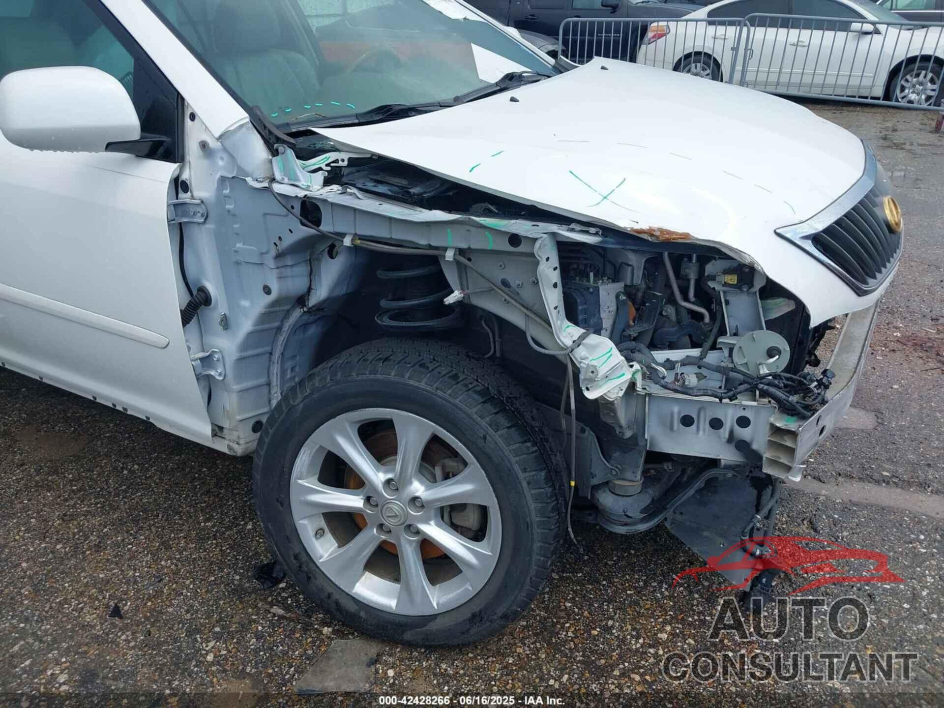 LEXUS RX 350 2009 - 2T2GK31U99C059672
