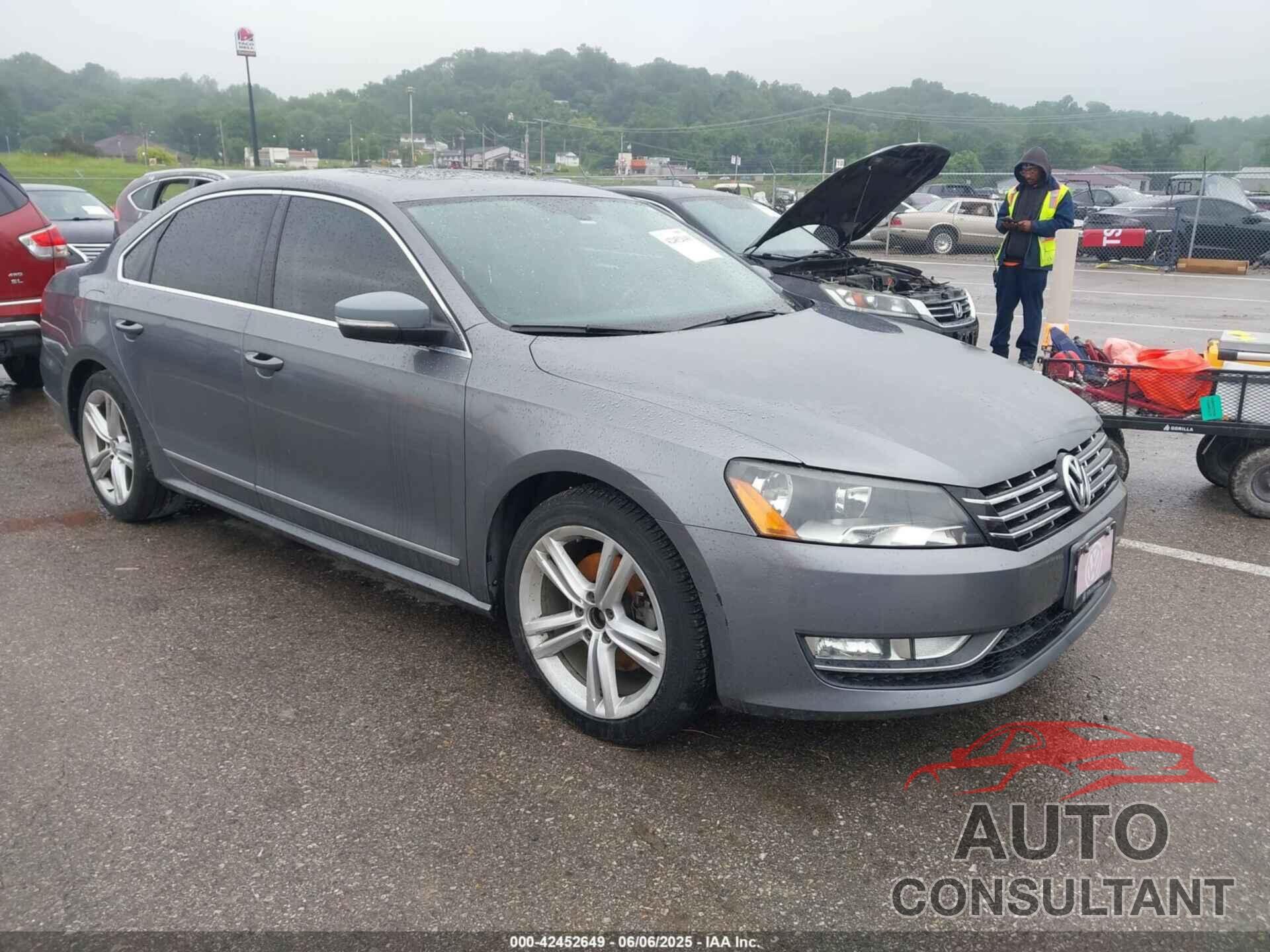 VOLKSWAGEN PASSAT 2013 - 1VWCN7A36DC005446