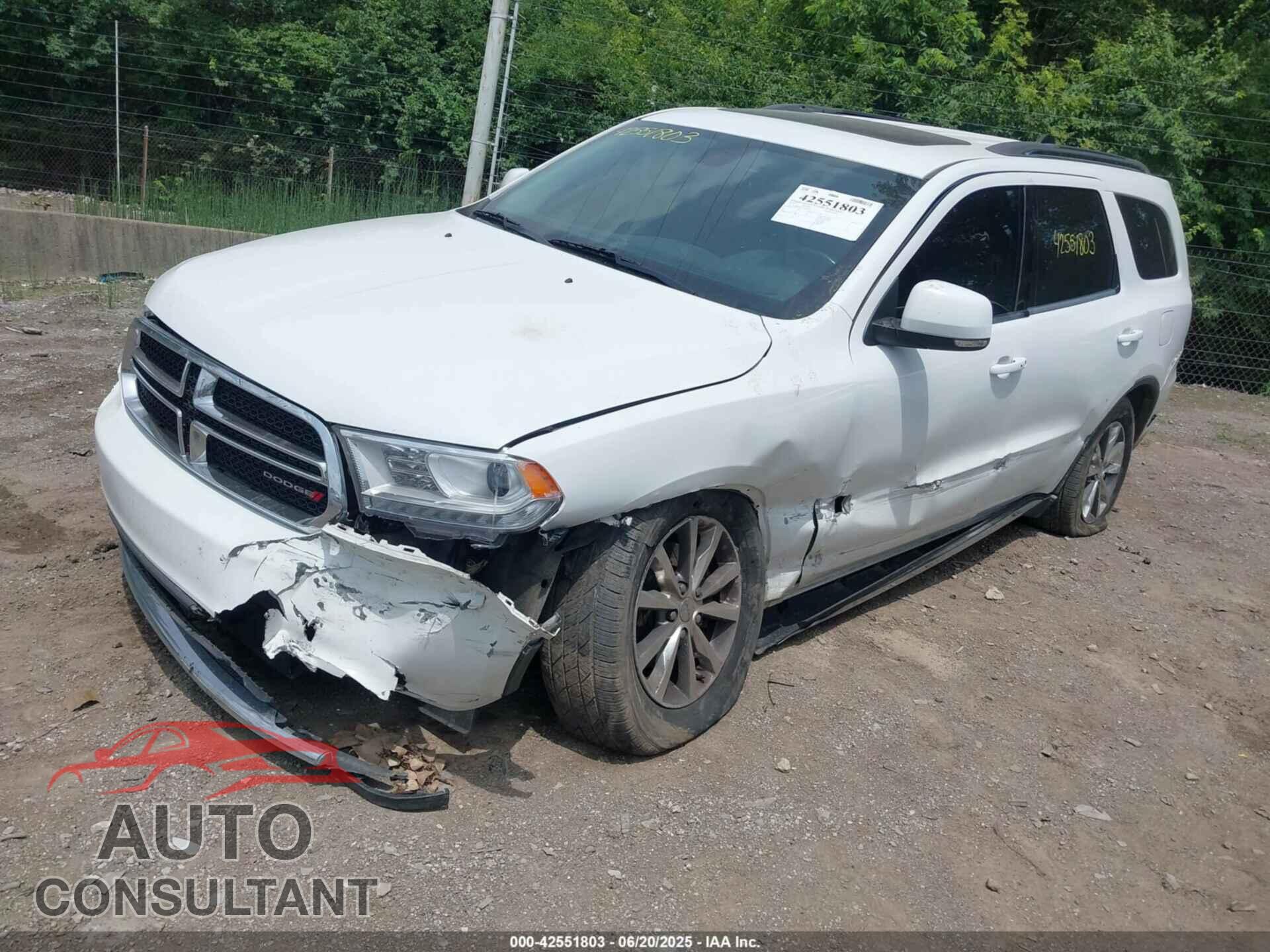 DODGE DURANGO 2015 - 1C4RDHDG1FC765775