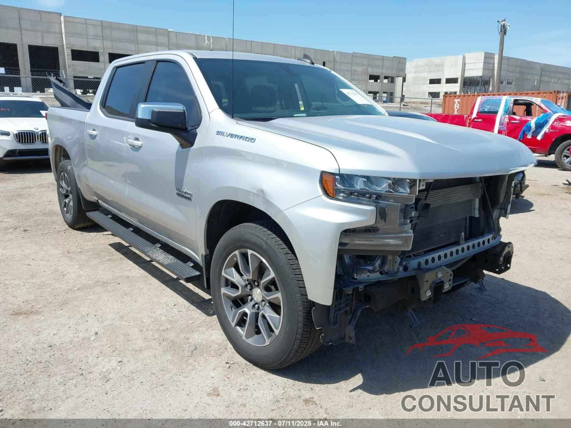 CHEVROLET SILVERADO 1500 2020 - 3GCPWCED2LG396765