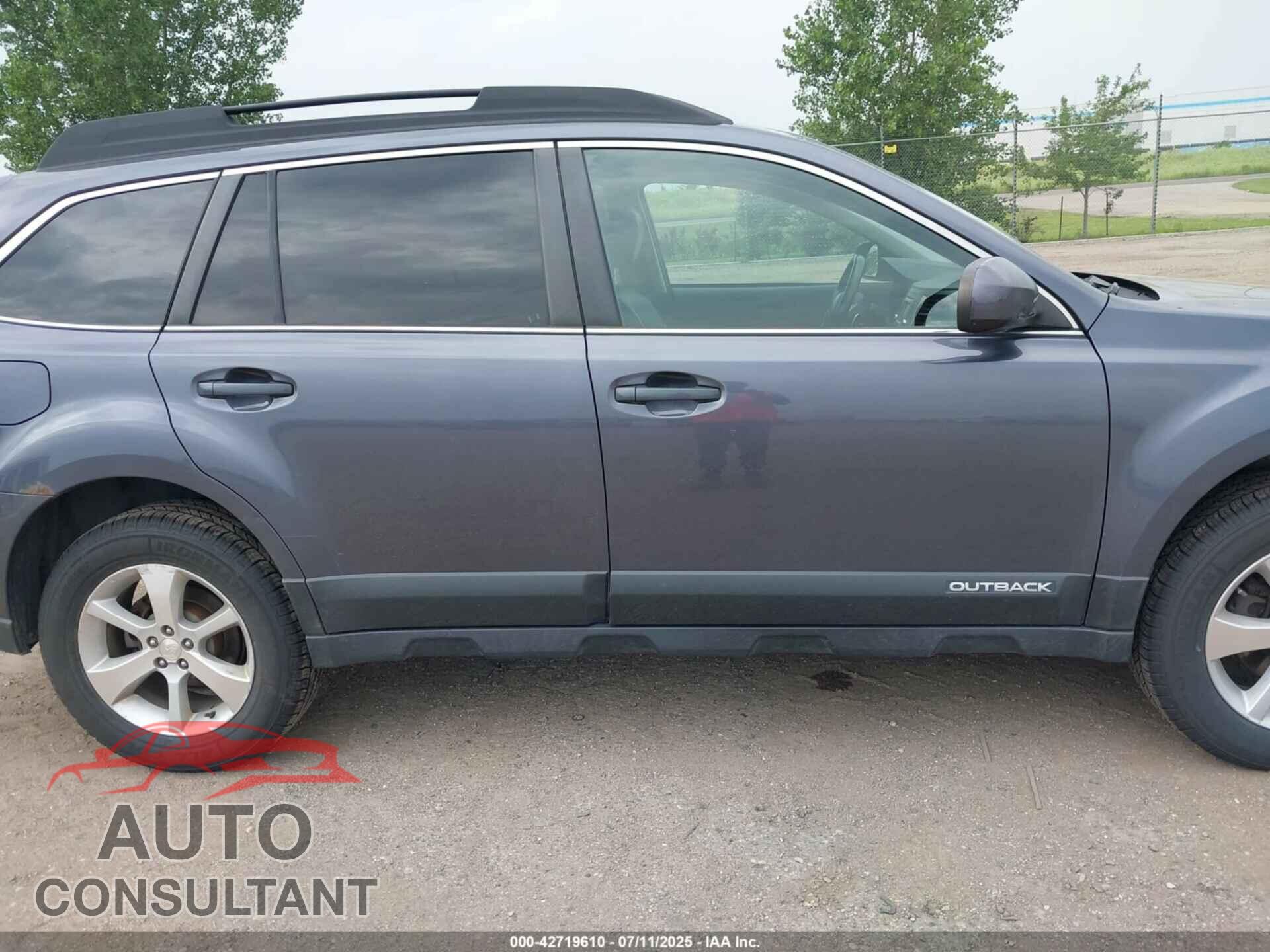 SUBARU OUTBACK 2014 - 4S4BRBLC4E3212322
