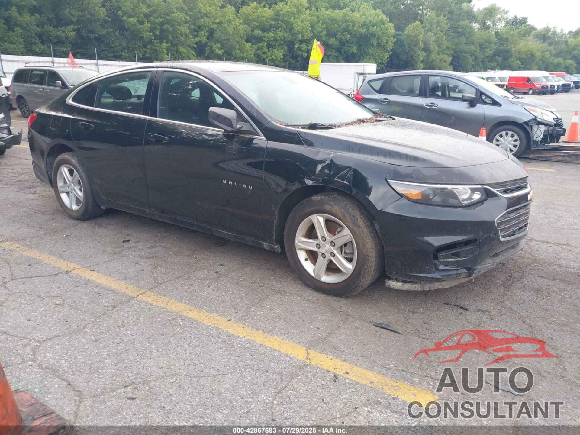 CHEVROLET MALIBU 2018 - 1G1ZB5ST9JF292809