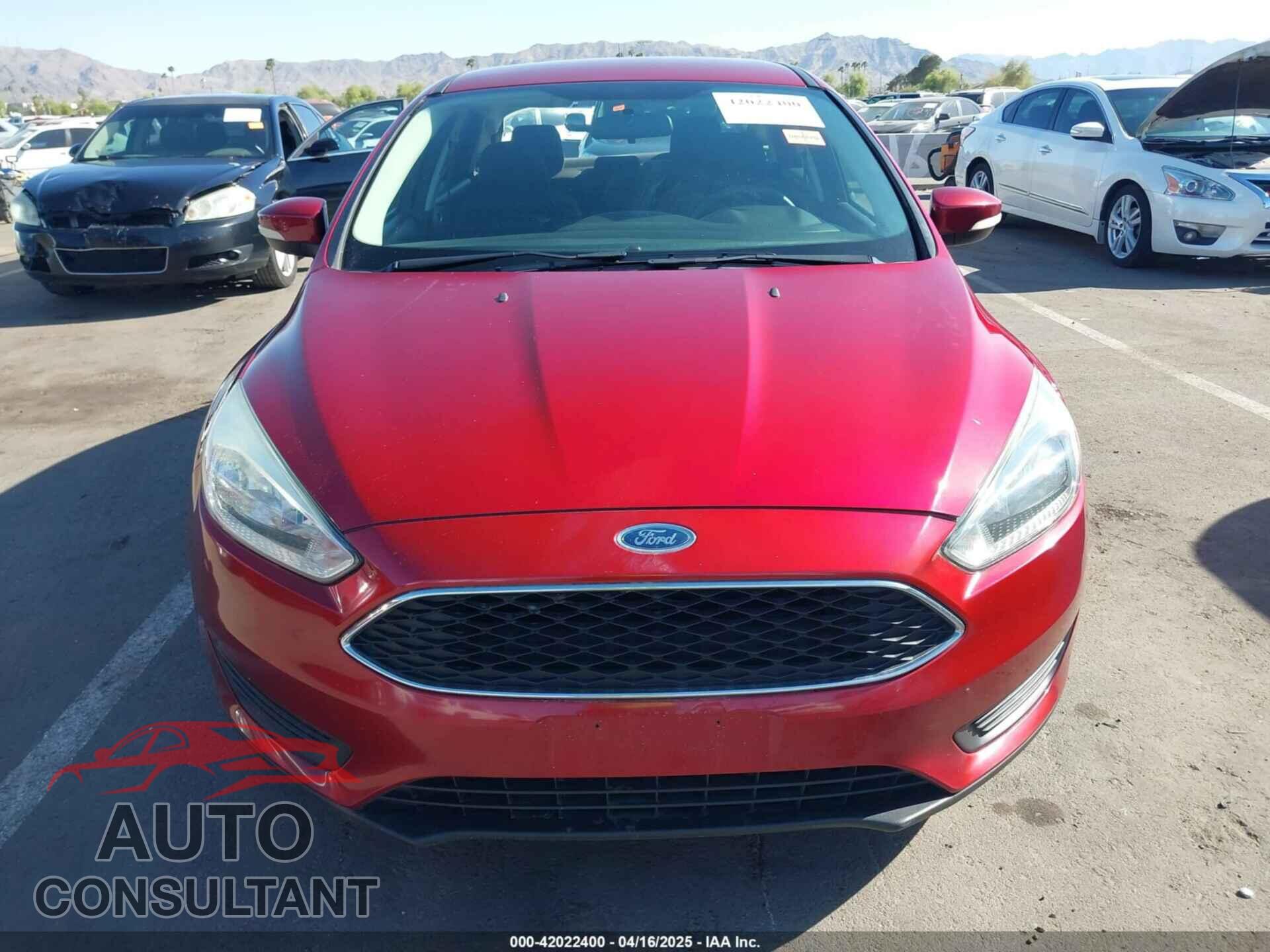 FORD FOCUS 2017 - 1FADP3F28HL222826