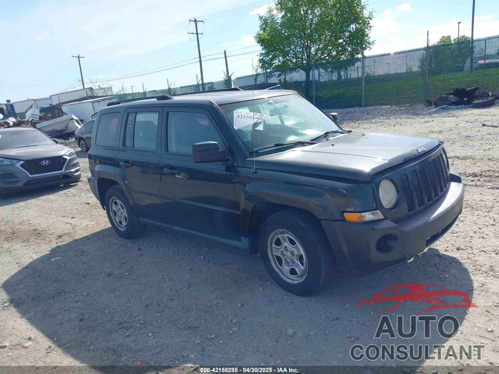 JEEP PATRIOT 2010 - 1J4NF2GB7AD528744