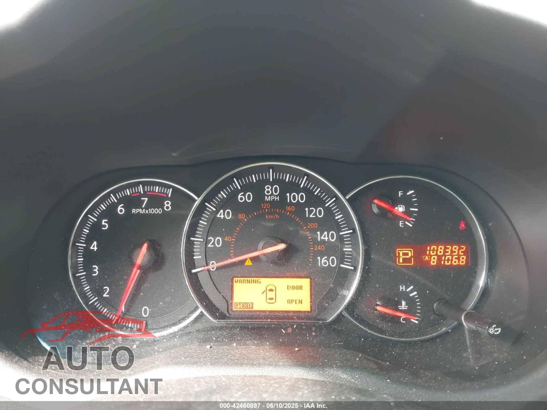 NISSAN MAXIMA 2011 - 1N4AA5AP4BC803976