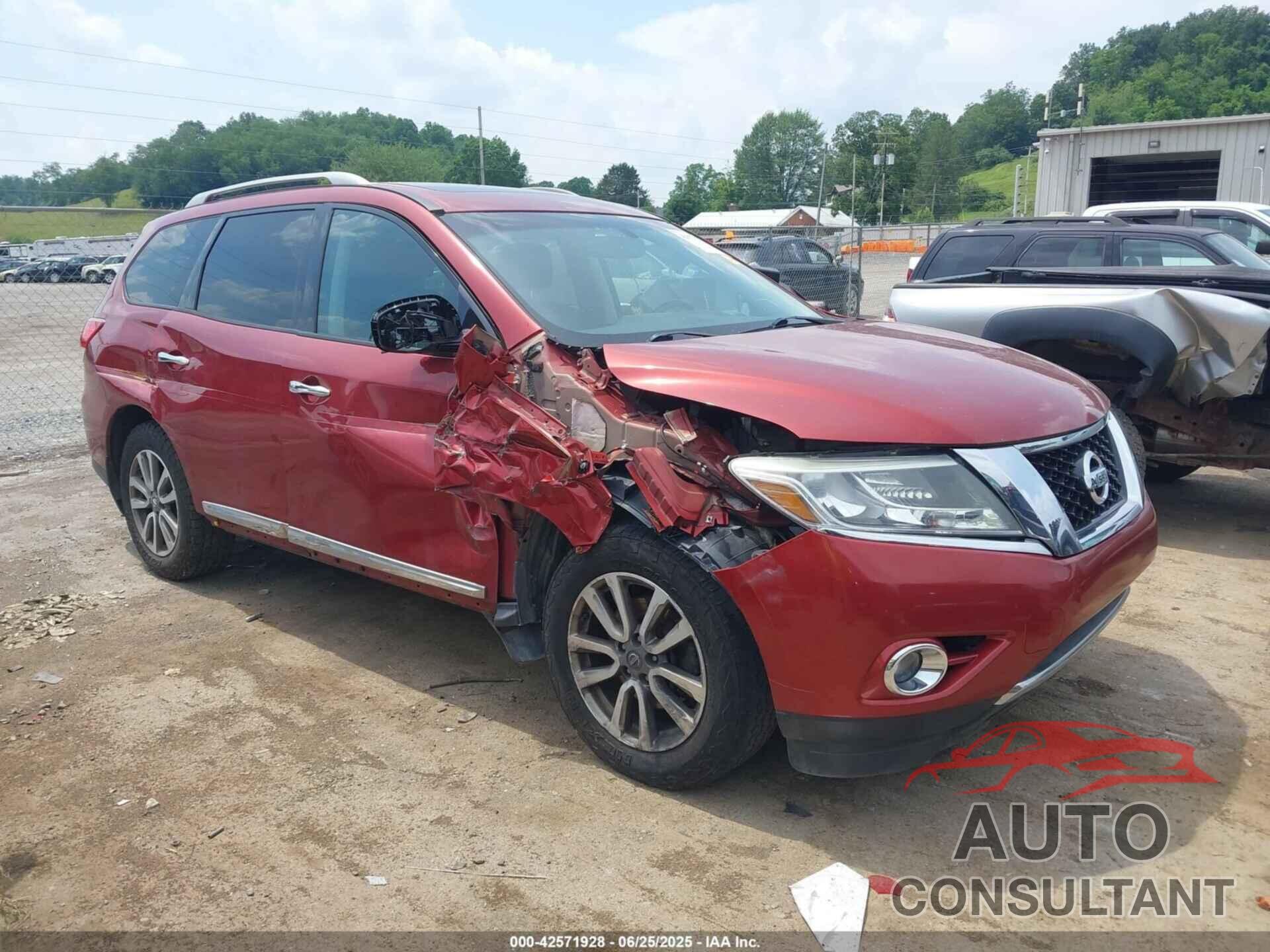 NISSAN PATHFINDER 2013 - 5N1AR2MM1DC687444