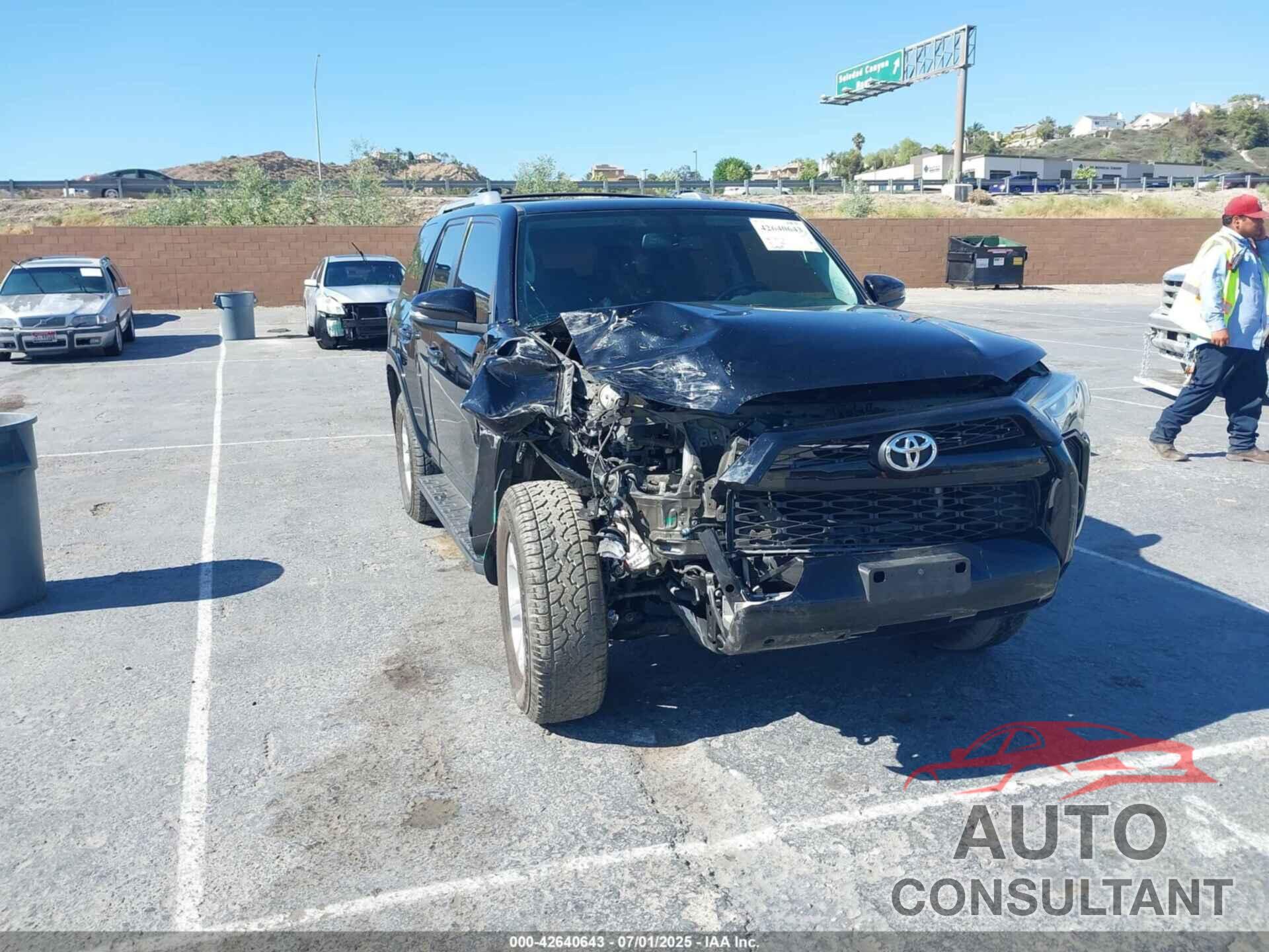 TOYOTA 4RUNNER 2018 - JTEBU5JR7J5556636