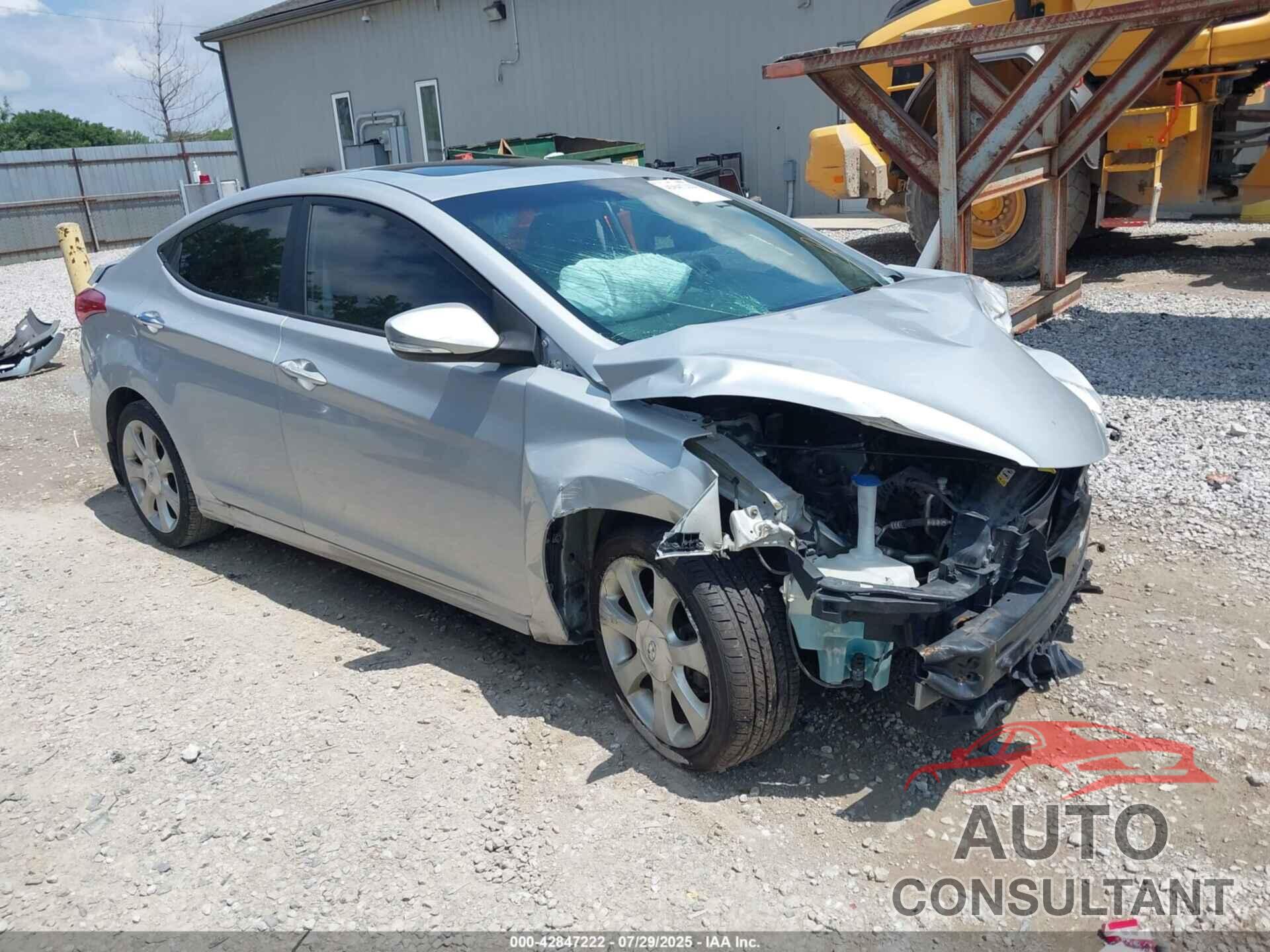HYUNDAI ELANTRA 2013 - KMHDH4AE1DU659047