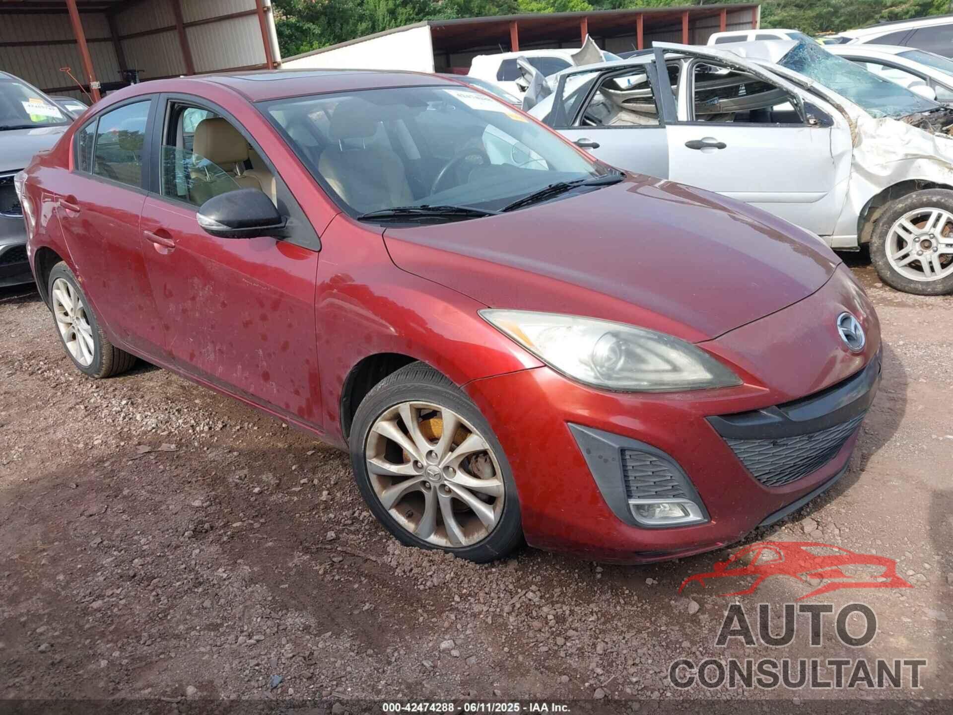 MAZDA MAZDA3 2010 - JM1BL1S5XA1100309