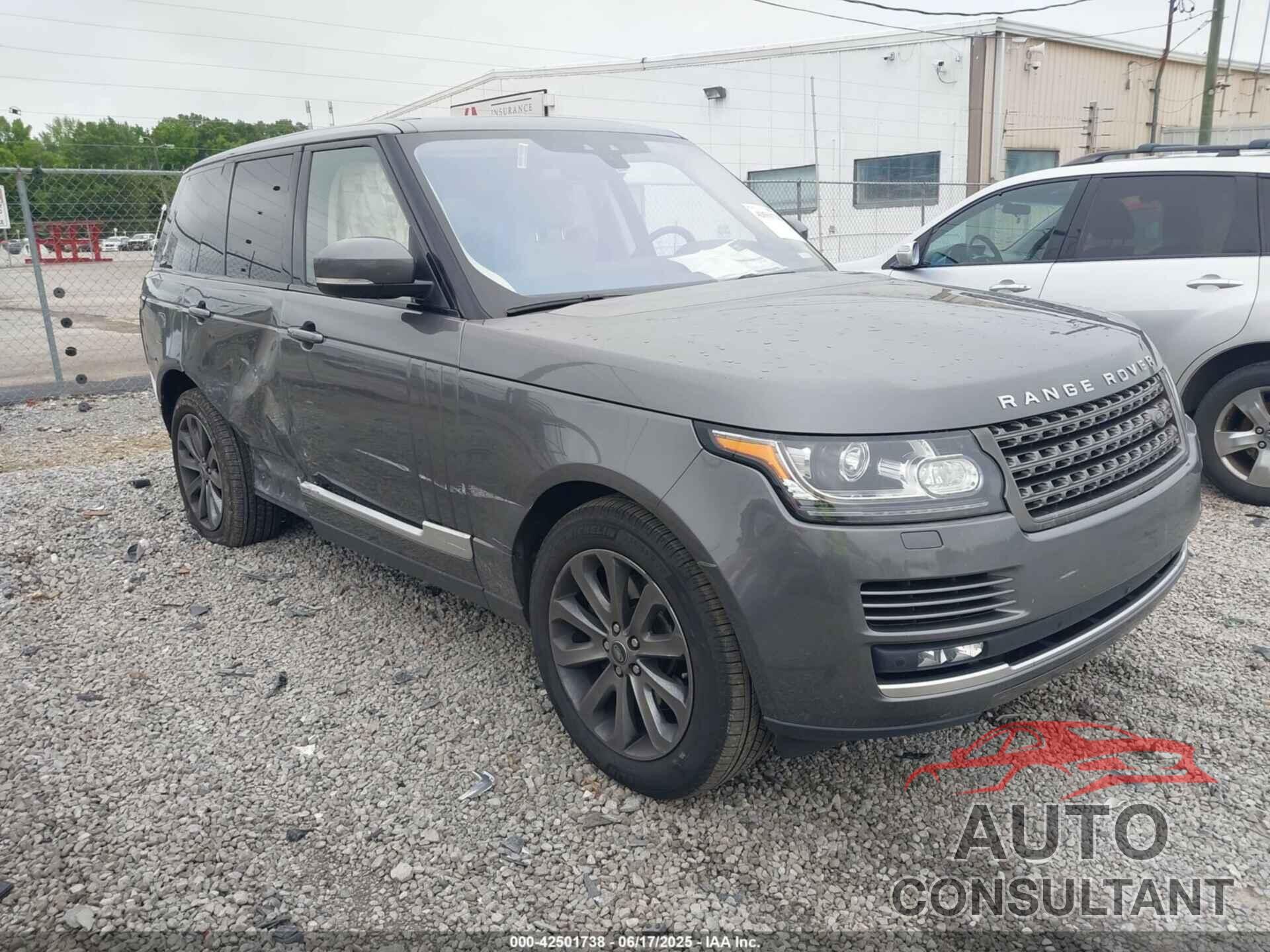 LAND ROVER RANGE ROVER 2017 - SALGR2FV1HA347483