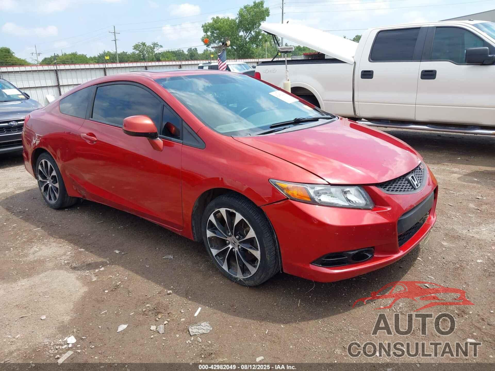 HONDA CIVIC 2012 - 2HGFG4A52CH706170