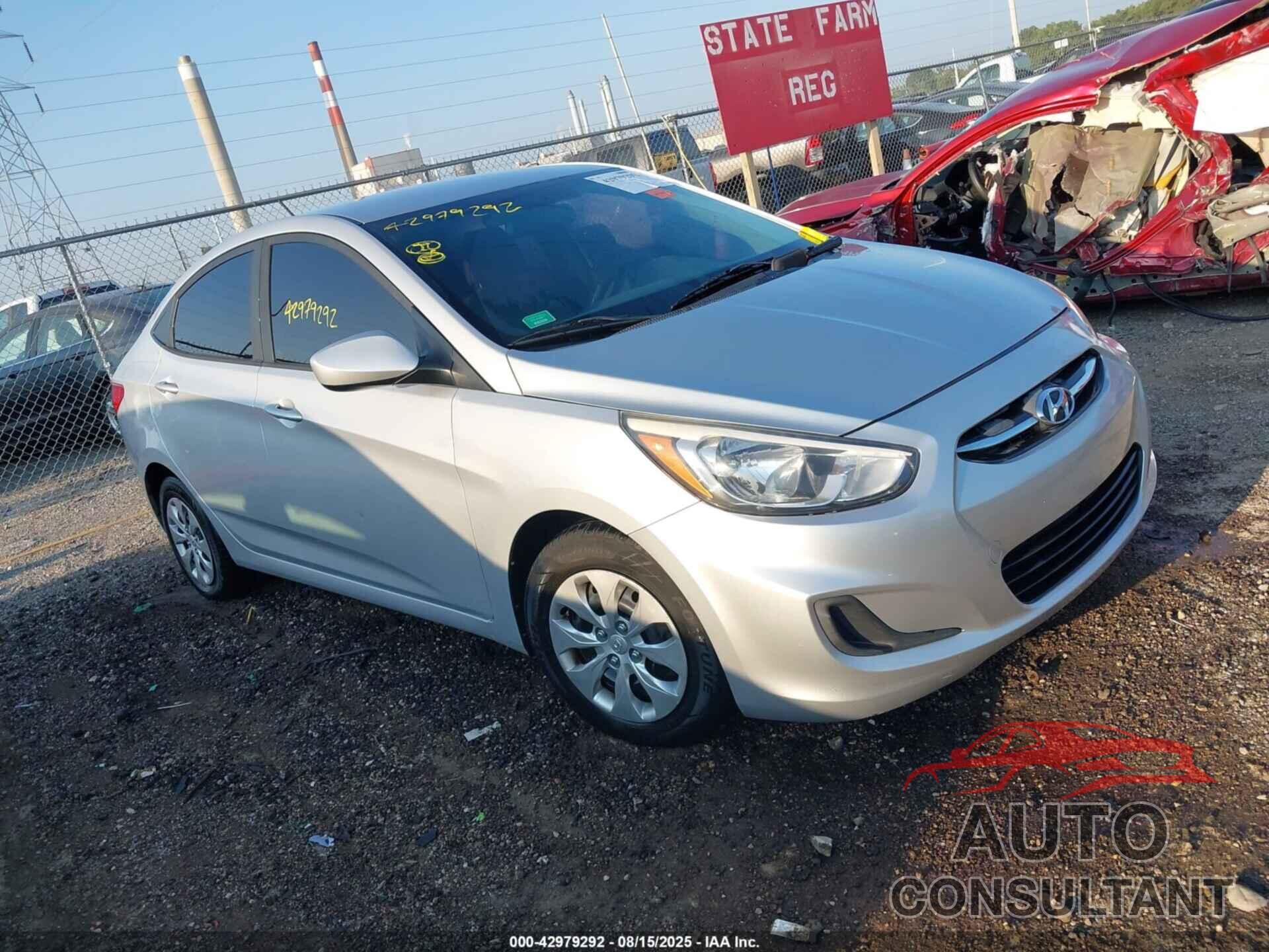 HYUNDAI ACCENT 2016 - KMHCT4AE5GU090525