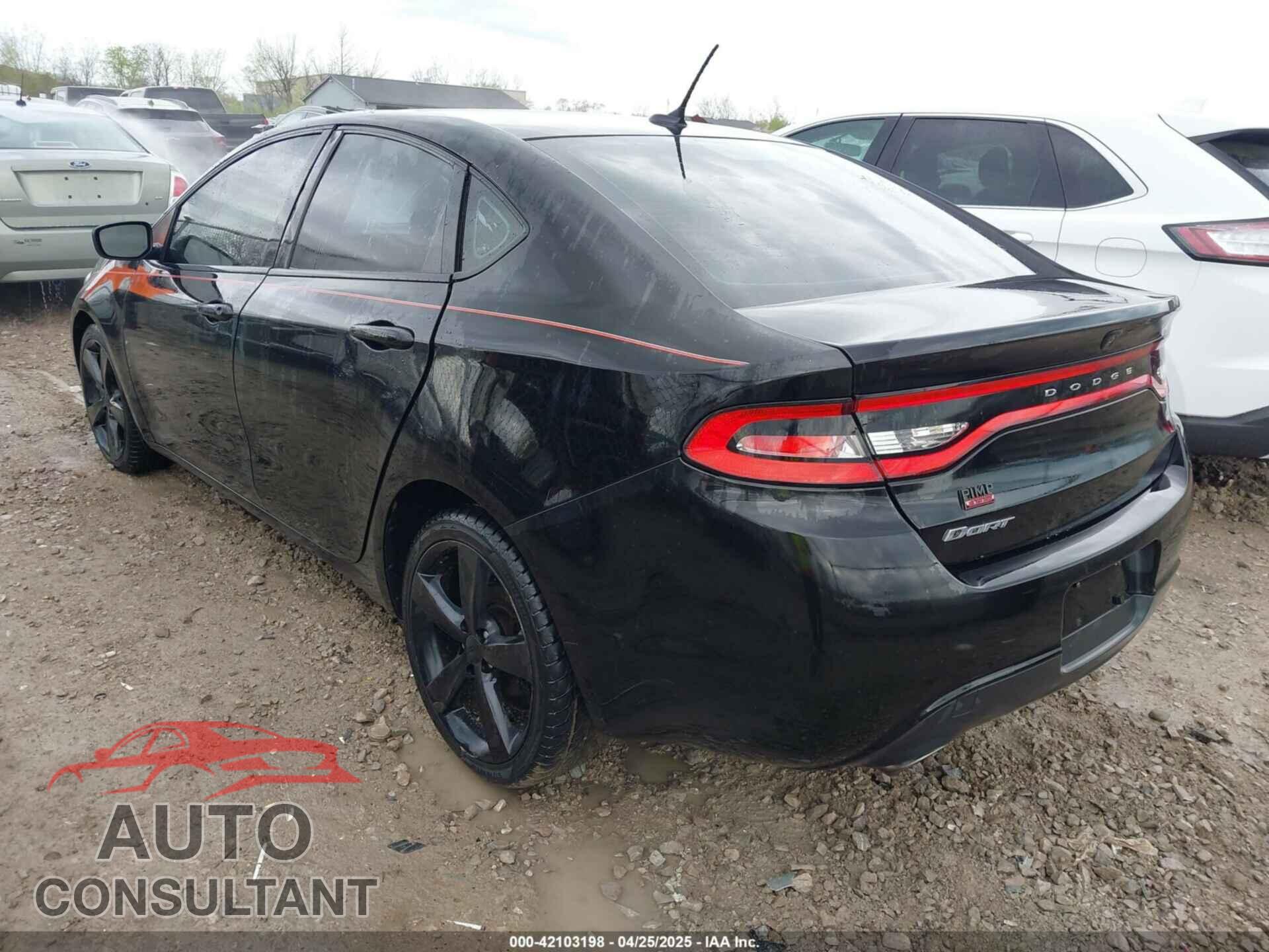 DODGE DART 2015 - 1C3CDFBB9FD227969