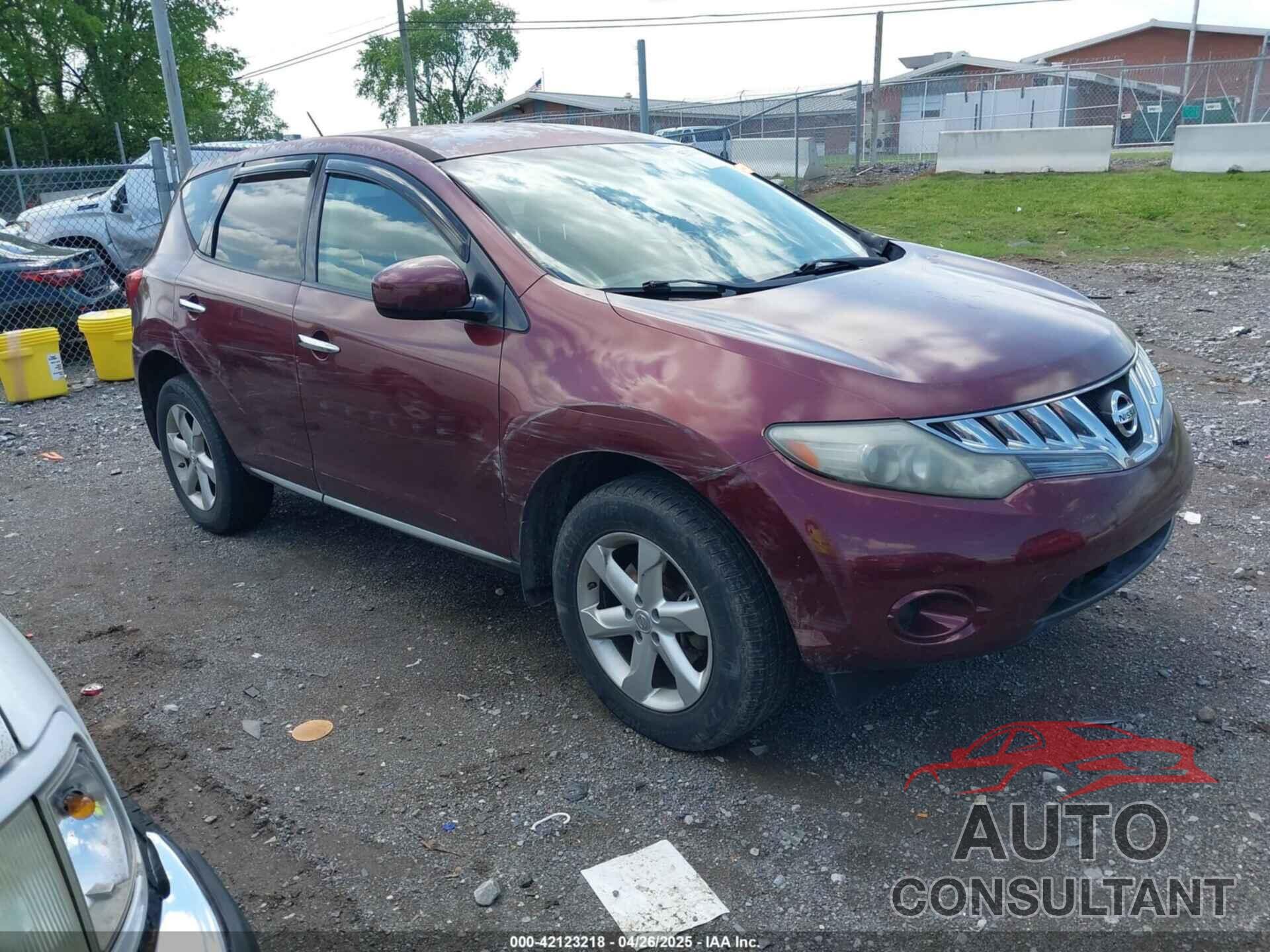 NISSAN MURANO 2010 - JN8AZ1MU3AW007119