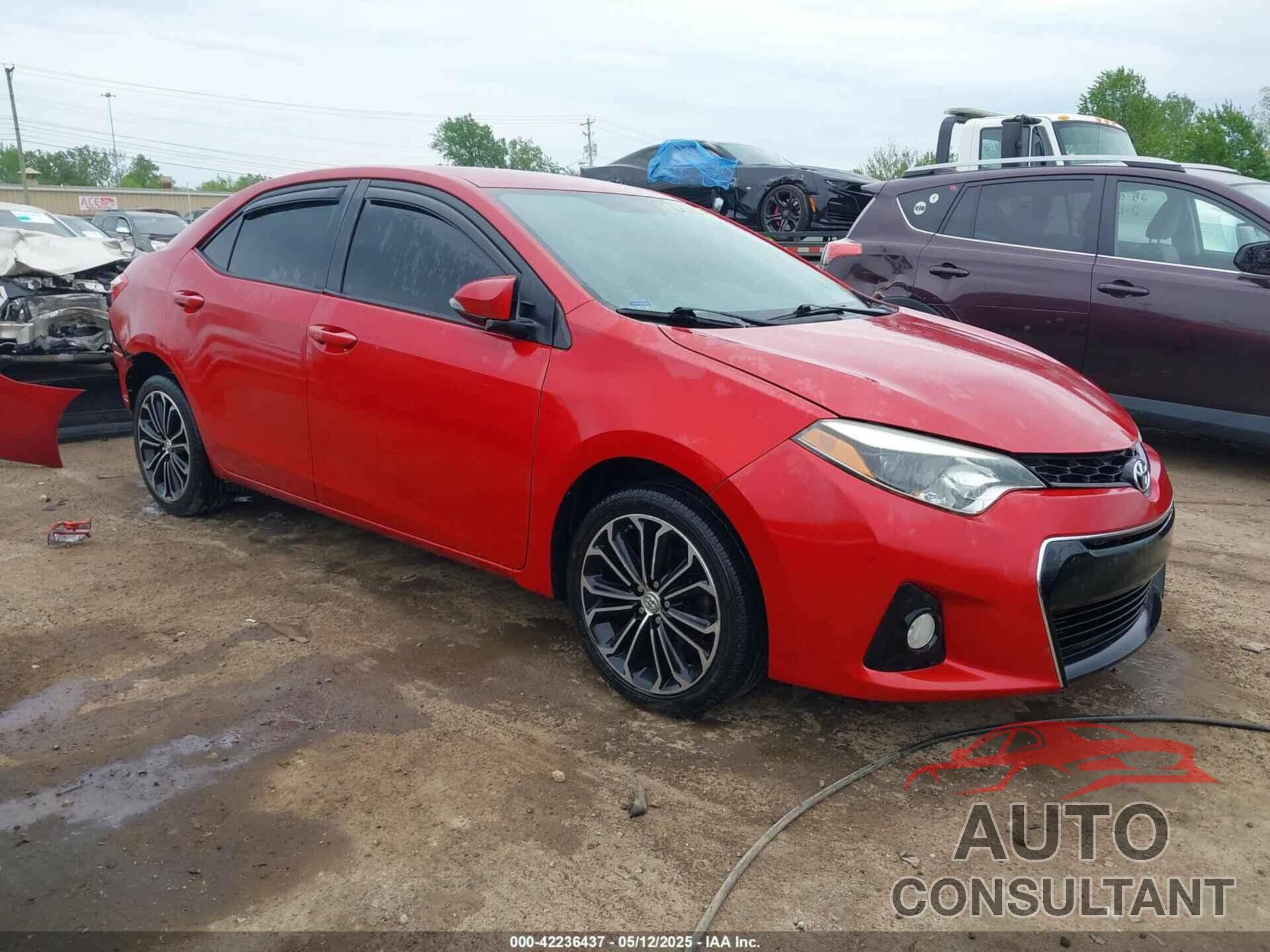 TOYOTA COROLLA 2015 - 2T1BURHE8FC478361